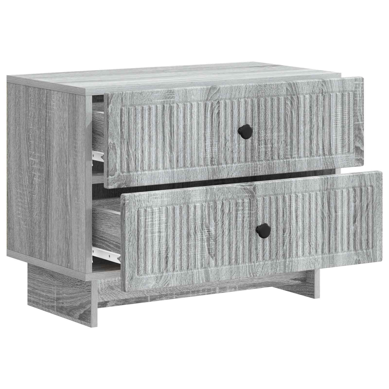 Noćni ormar Siva sonoma 62 x 34,5 x 47,5 cm Konstruirano drvo