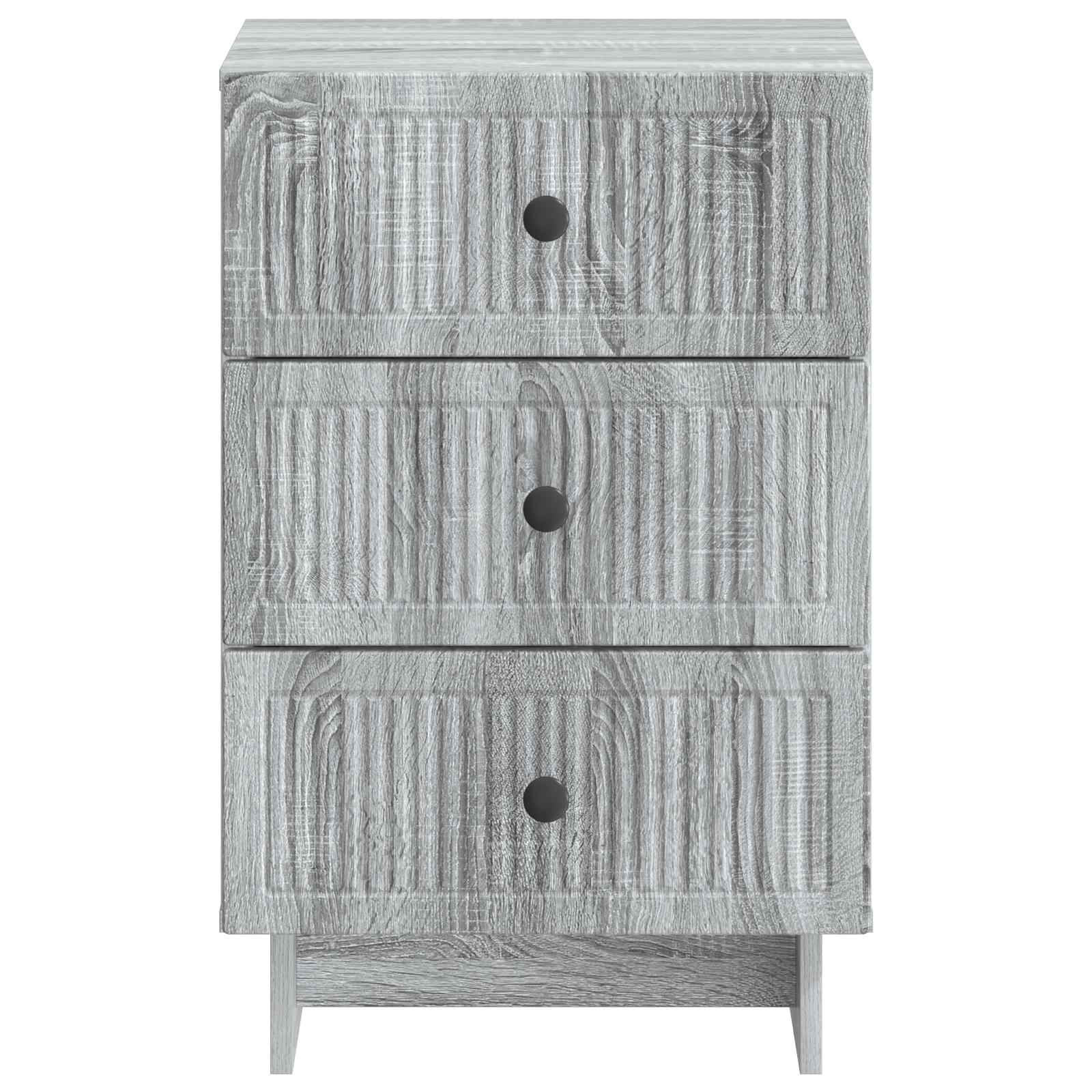 Noćni ormar Siva sonoma 43 x 41 x 66,5 cm Konstruirano drvo
