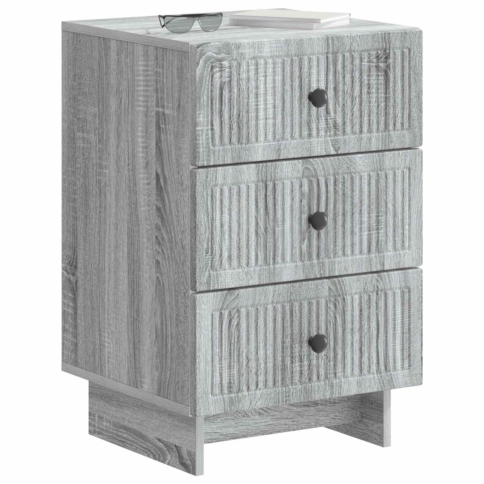 Noćni ormar Siva sonoma 43 x 41 x 66,5 cm Konstruirano drvo