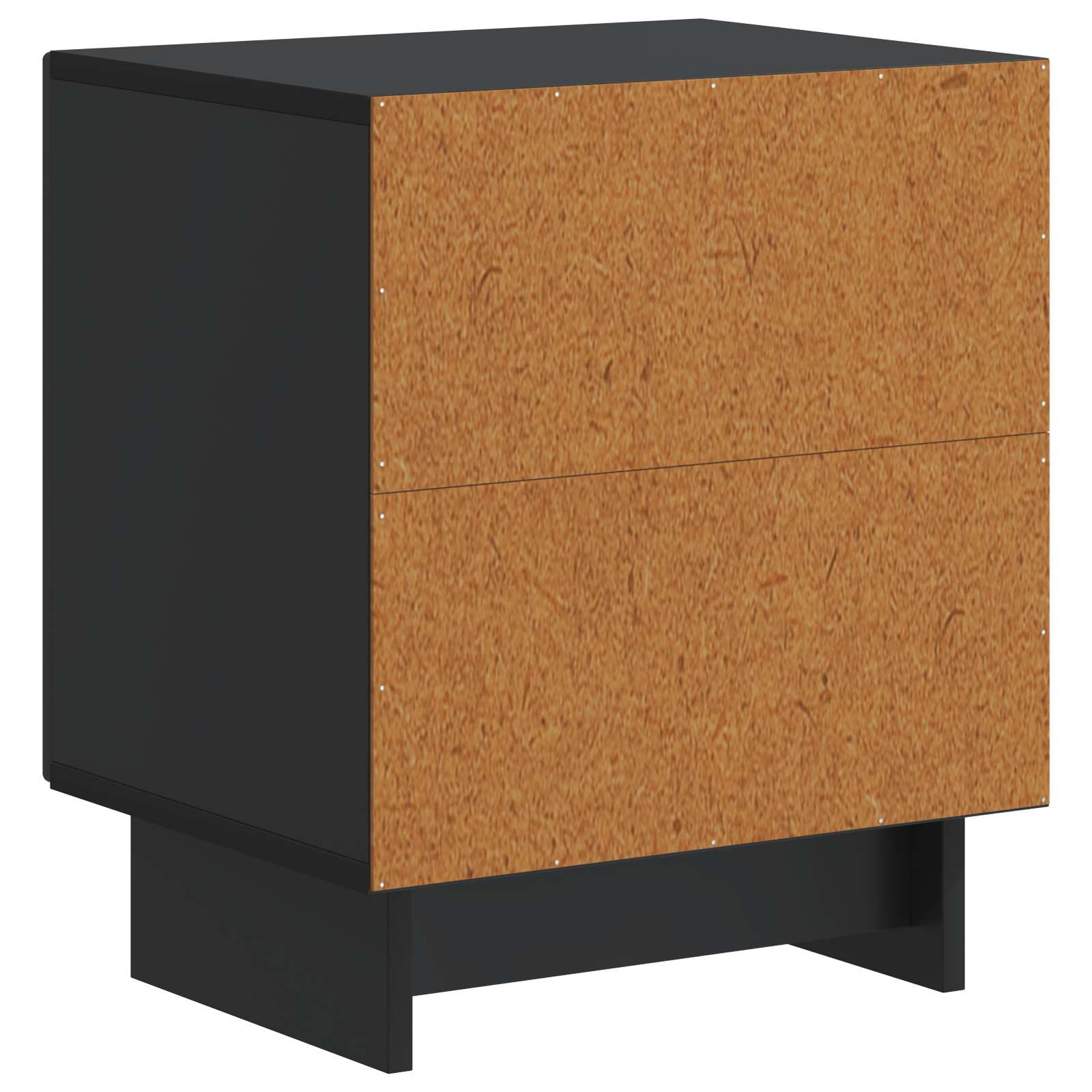 Noćni ormar 2 pcs Crna 43 x 34,5 x 50 cm Konstruirano drvo