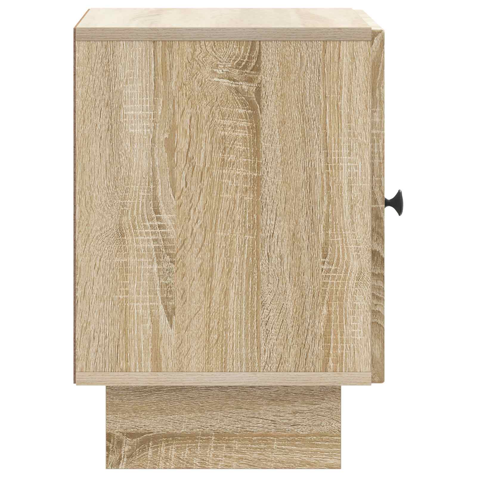 Noćni ormar 2 pcs Hrast sonoma 43 x 34,5 x 50 cm