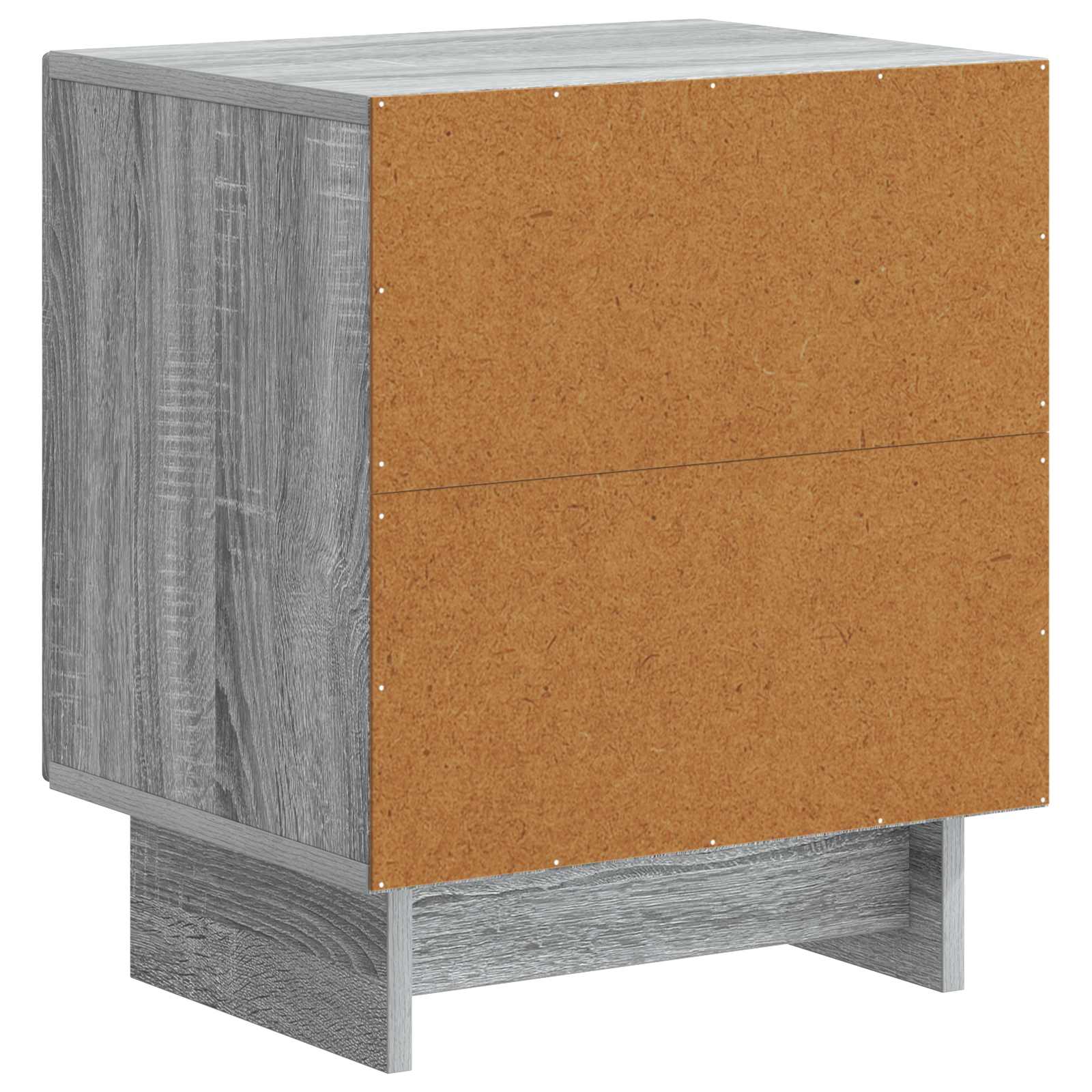 Noćni ormar Siva sonoma 43 x 34,5 x 50 cm Konstruirano drvo