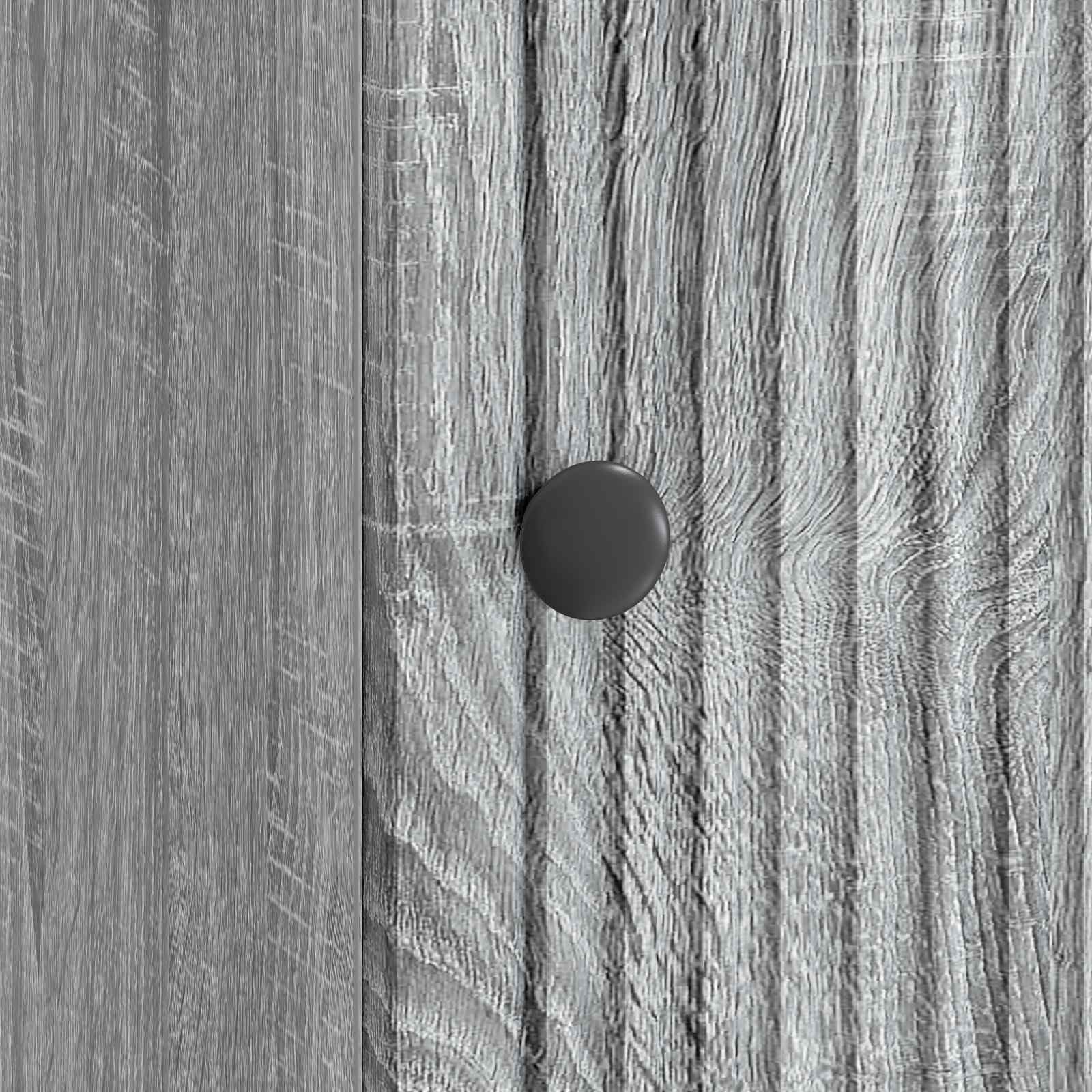 Noćni ormar 2 pcs Siva sonoma 43 x 34,5 x 50 cm