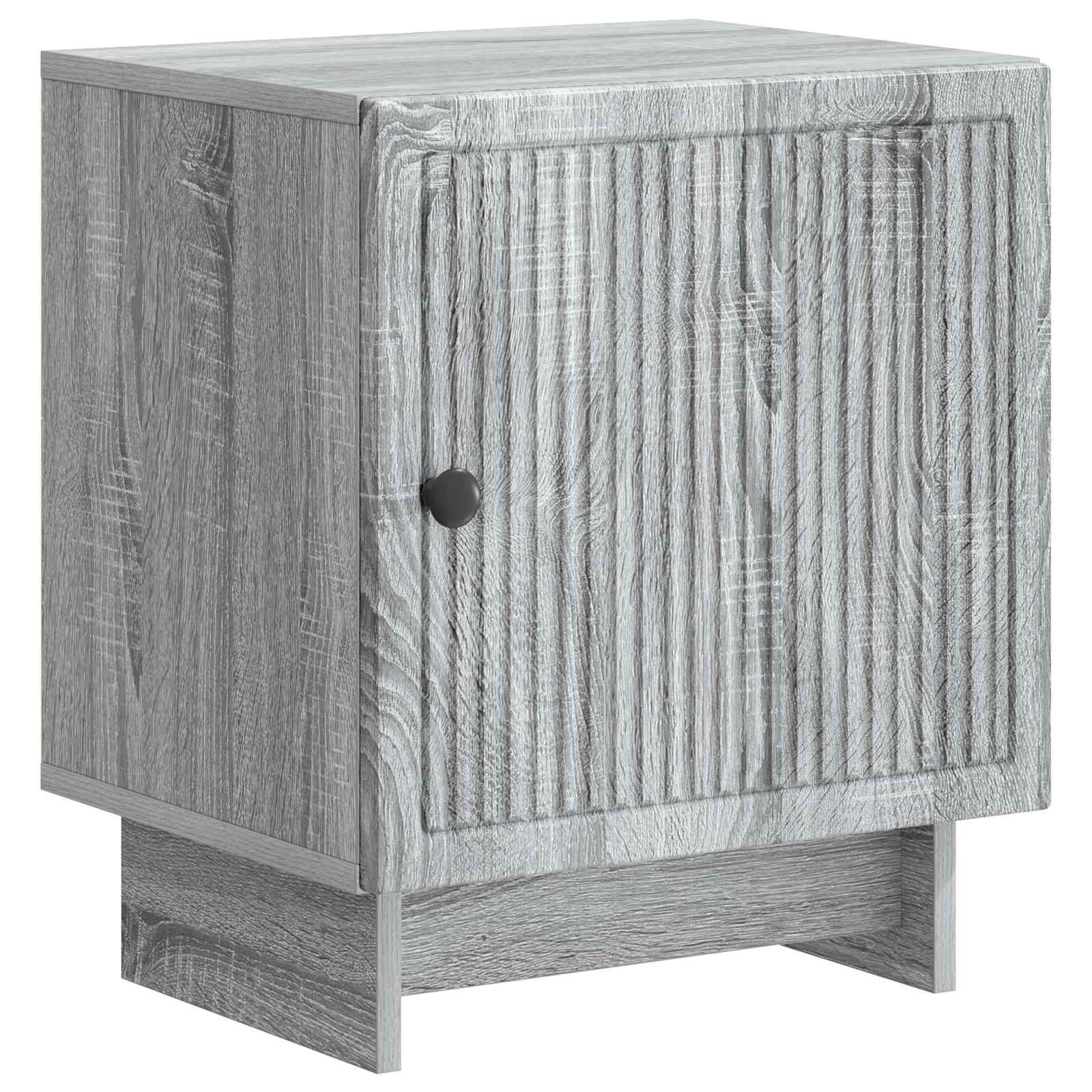 Noćni ormar 2 pcs Siva sonoma 43 x 34,5 x 50 cm