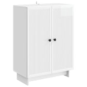 Kreveta Bijela visokog sjaja 66 x 34,5 x 90 cm