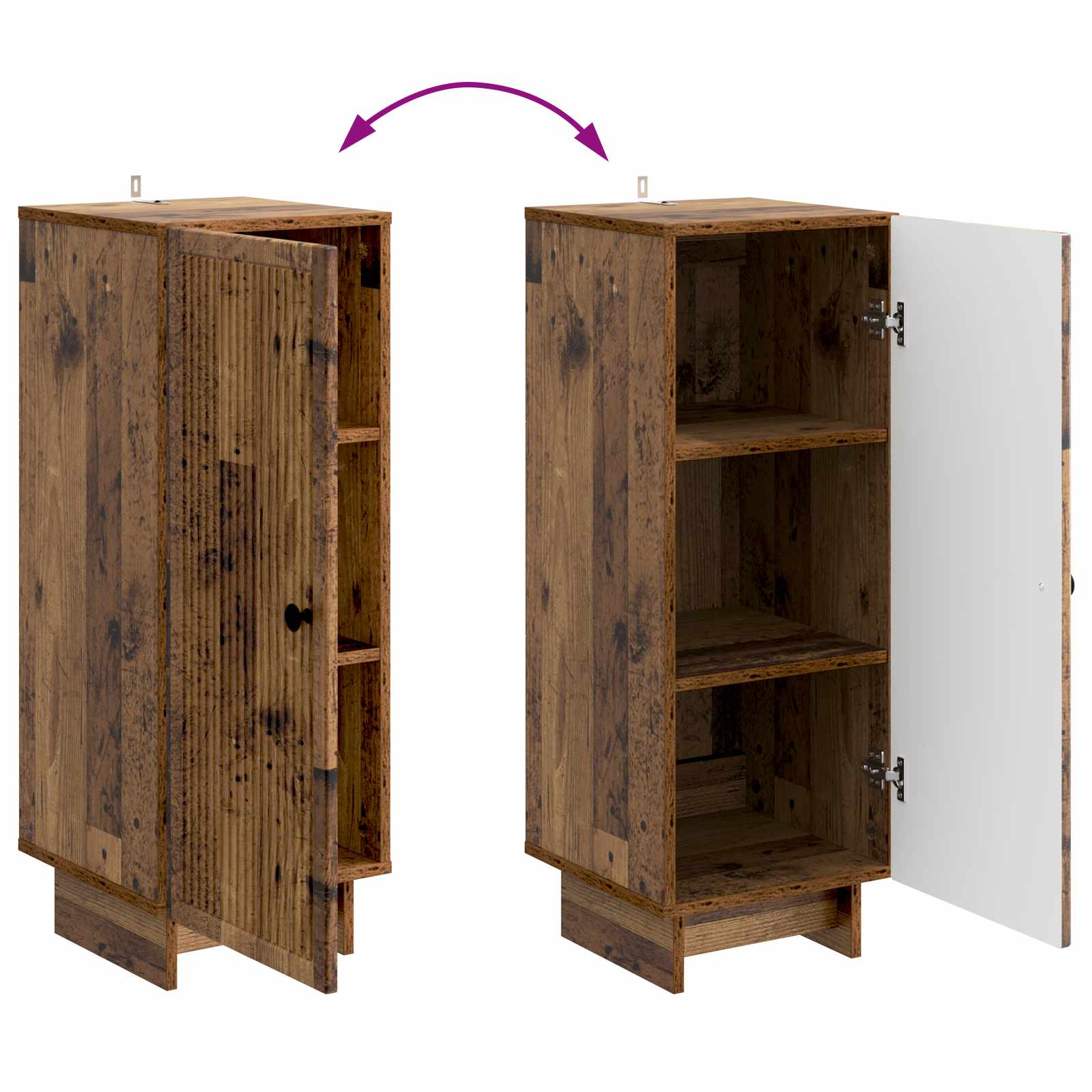 Kreveta Staro drvo 33 x 34,5 x 90 cm Konstruirano drvo