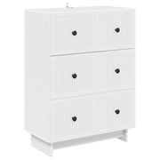 Ormar s ladicama Bijela 66 x 34,5 x 90 cm Konstruirano drvo