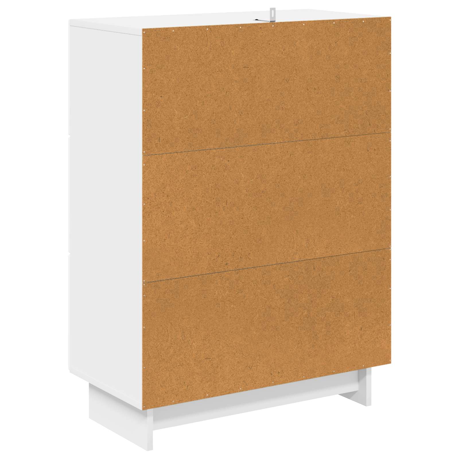 Ormar s ladicama Bijela visokog sjaja 66 x 34,5 x 90 cm