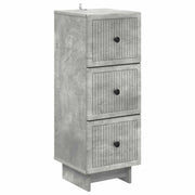 Ormar s ladicama Betonska siva 33 x 34,5 x 90 cm