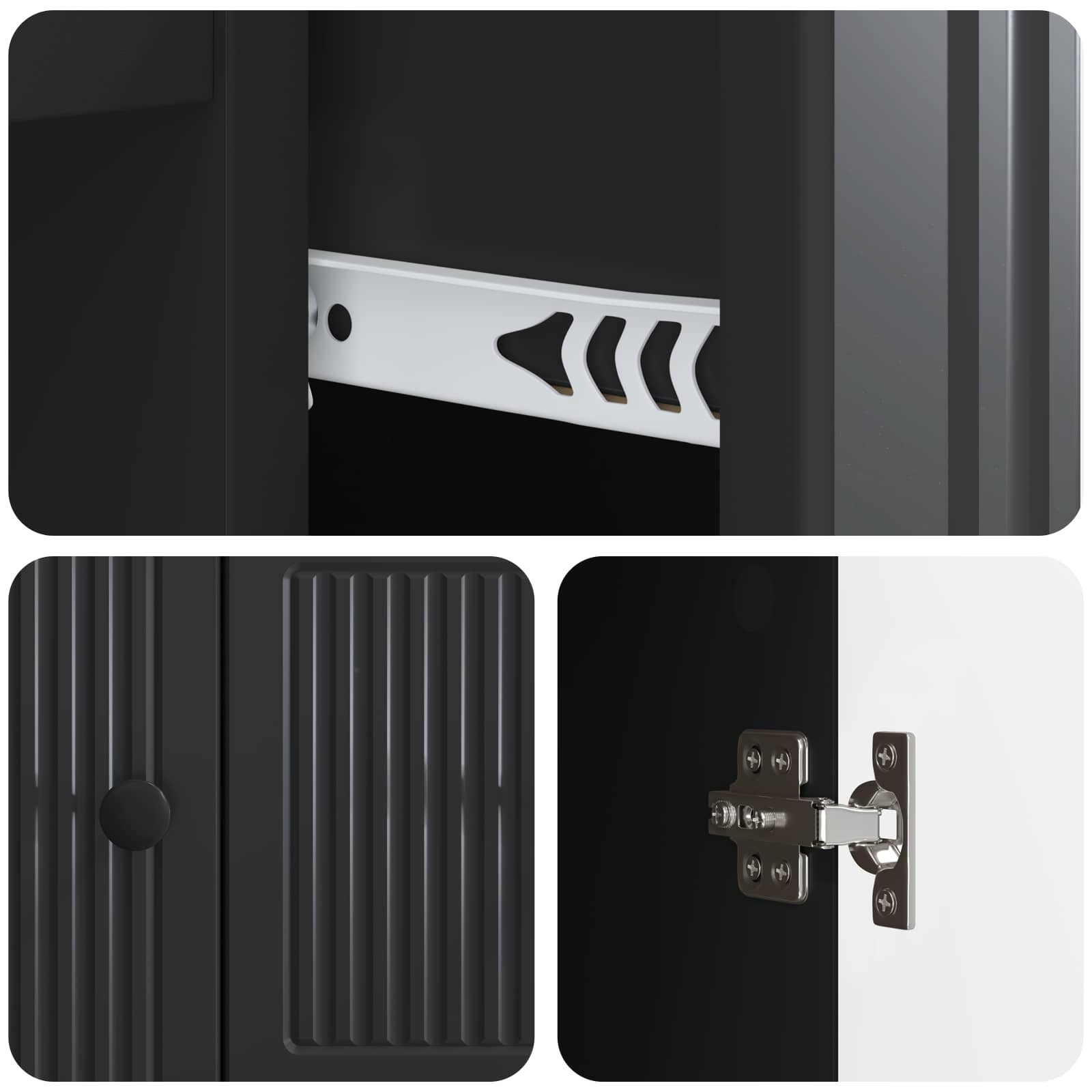 Kreveta s ladicama Crna 66 x 34,5 x 90 cm Konstruirano drvo