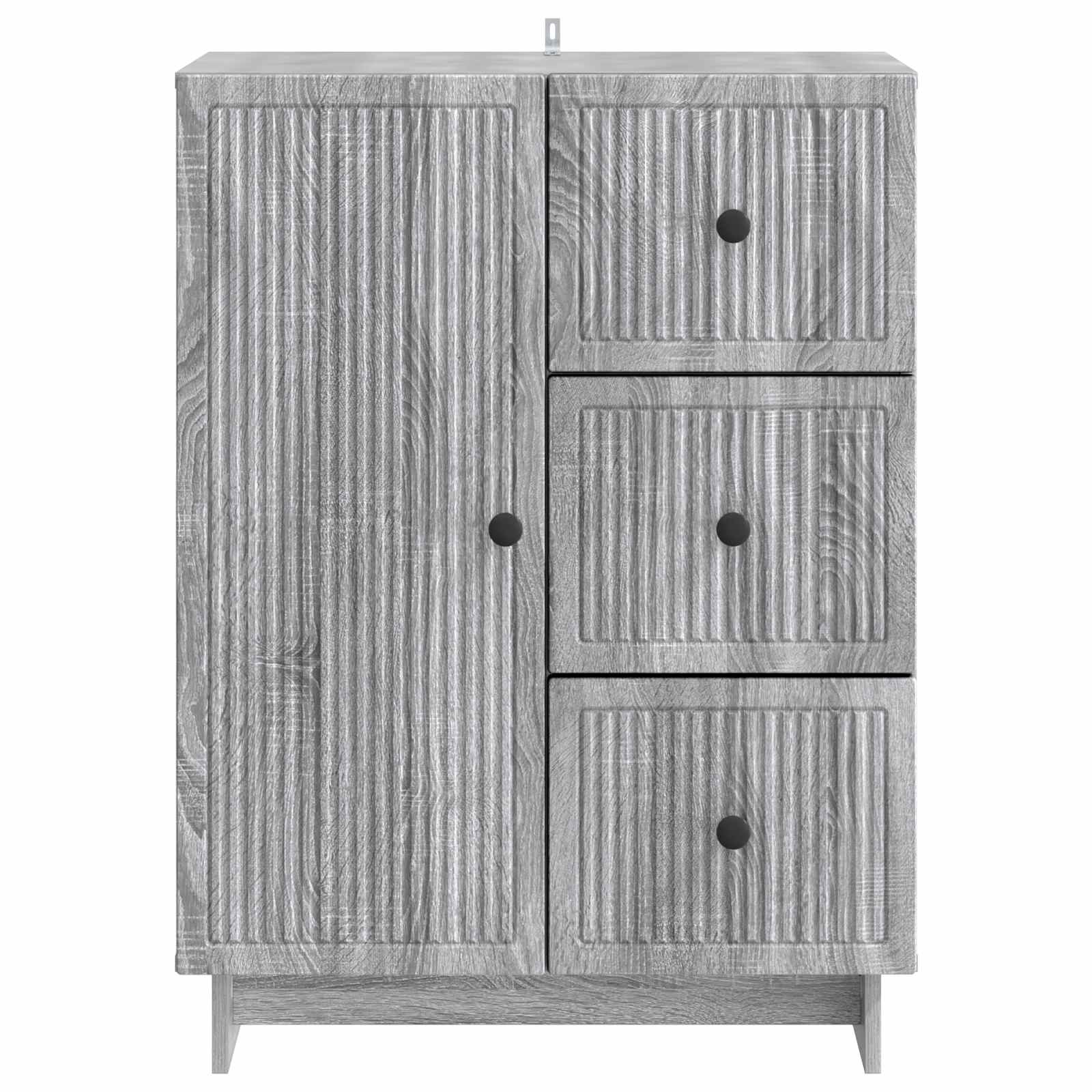 Kreveta Siva sonoma 66 x 34,5 x 90 cm Konstruirano drvo