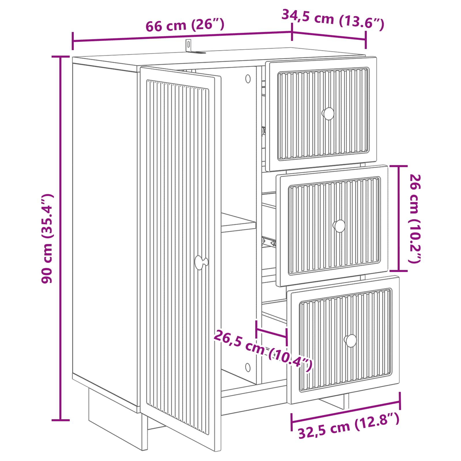 Kreveta Siva sonoma 66 x 34,5 x 90 cm Konstruirano drvo
