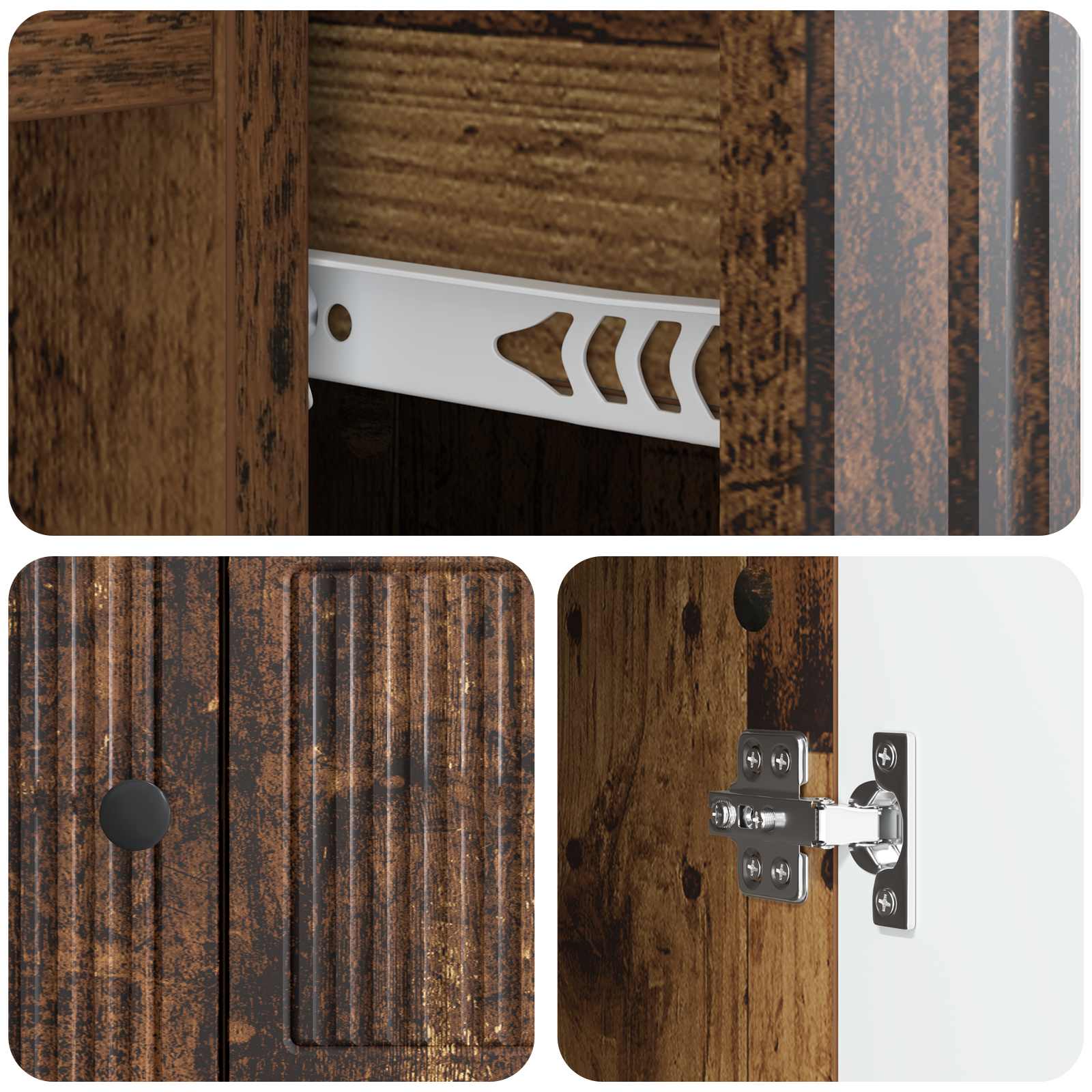 Kreveta Staro drvo 66 x 34,5 x 90 cm Konstruirano drvo