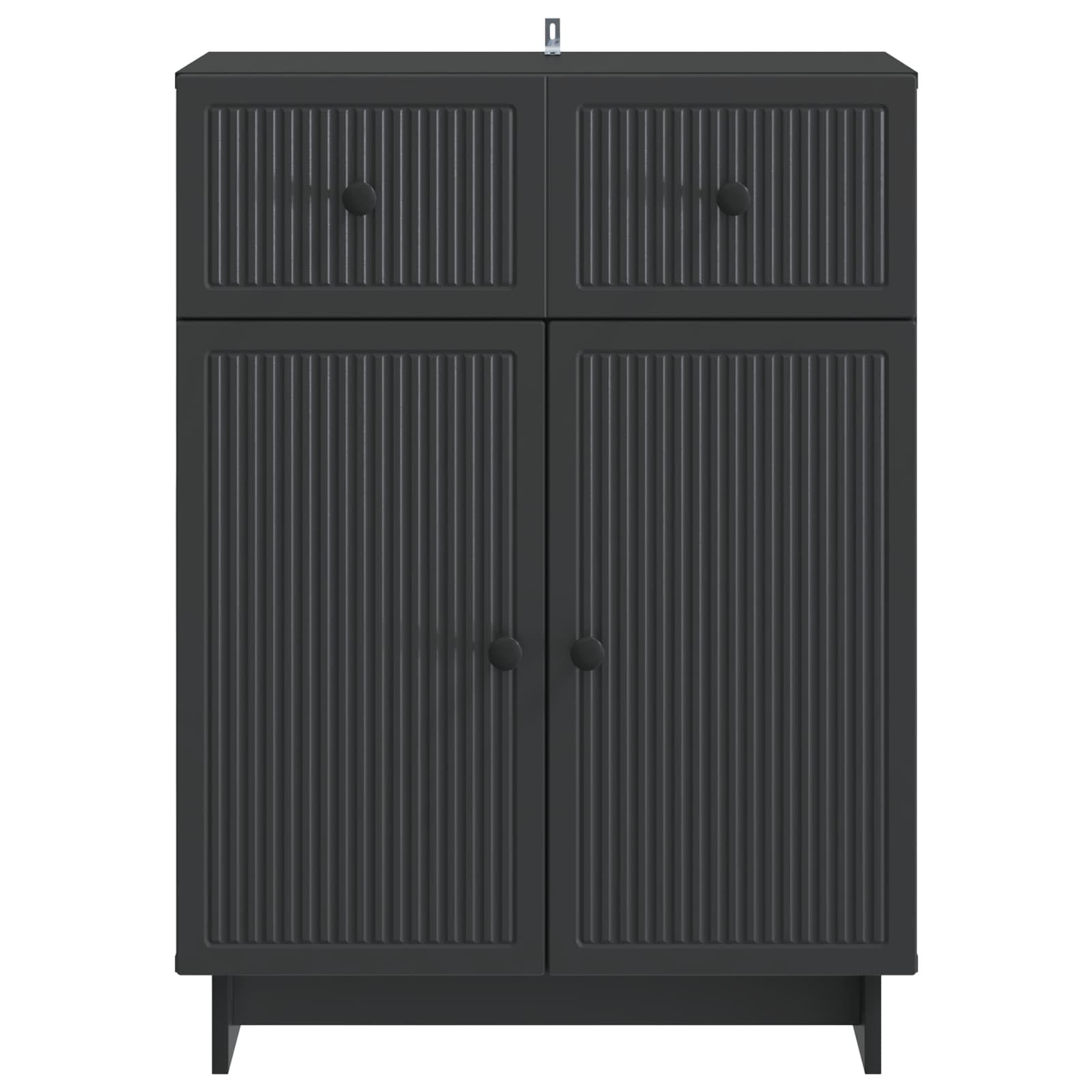 Kreveta s ladicama Crna 66 x 34,5 x 90 cm Konstruirano drvo