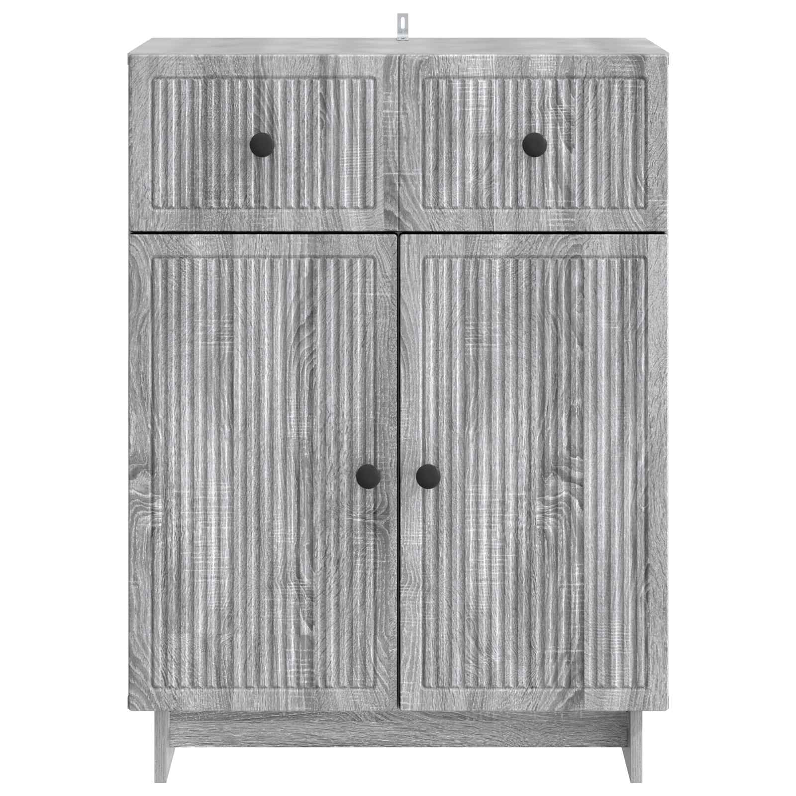 Kreveta Siva sonoma 66 x 34,5 x 90 cm Konstruirano drvo