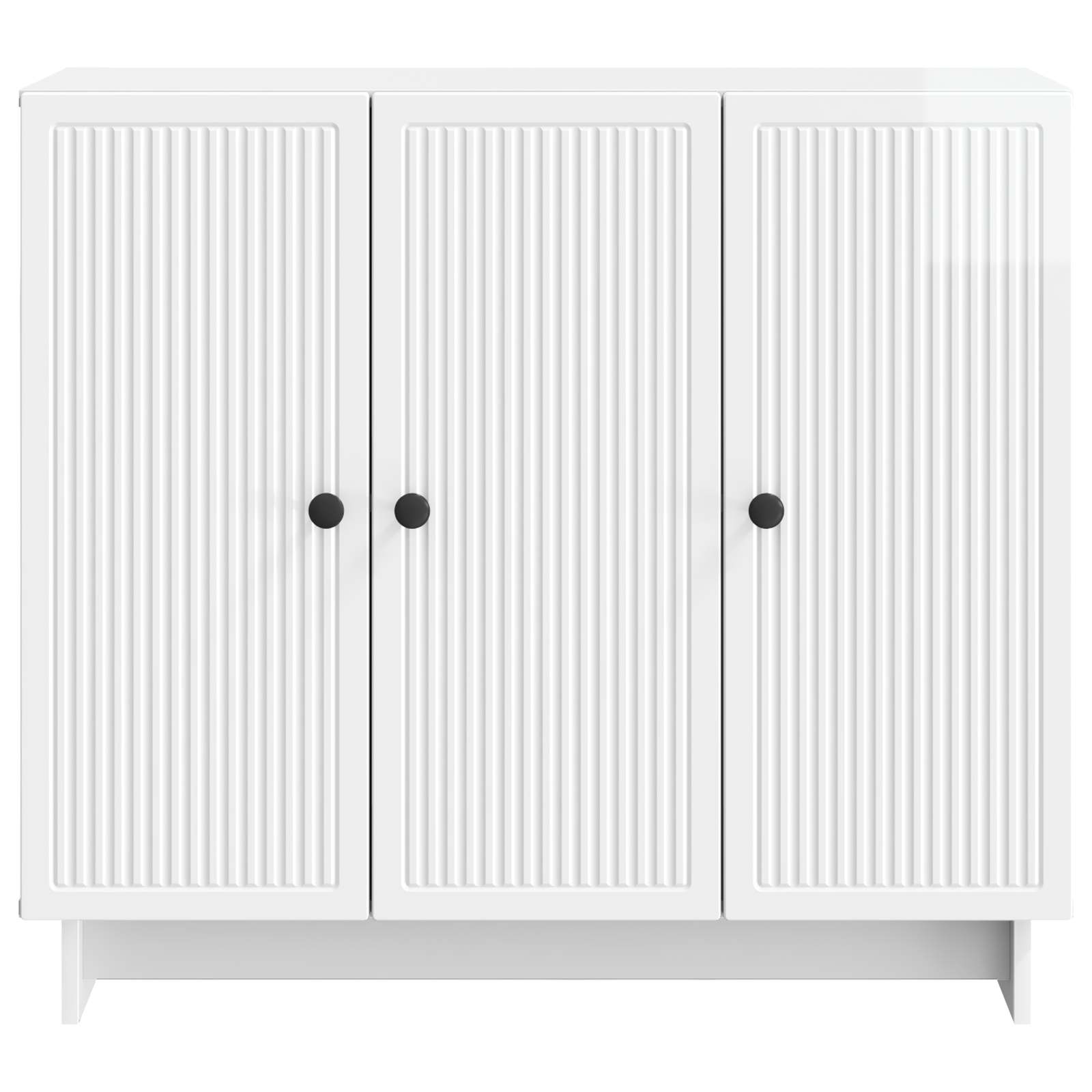 Kreveta Bijela visokog sjaja 89 x 34,5 x 80 cm