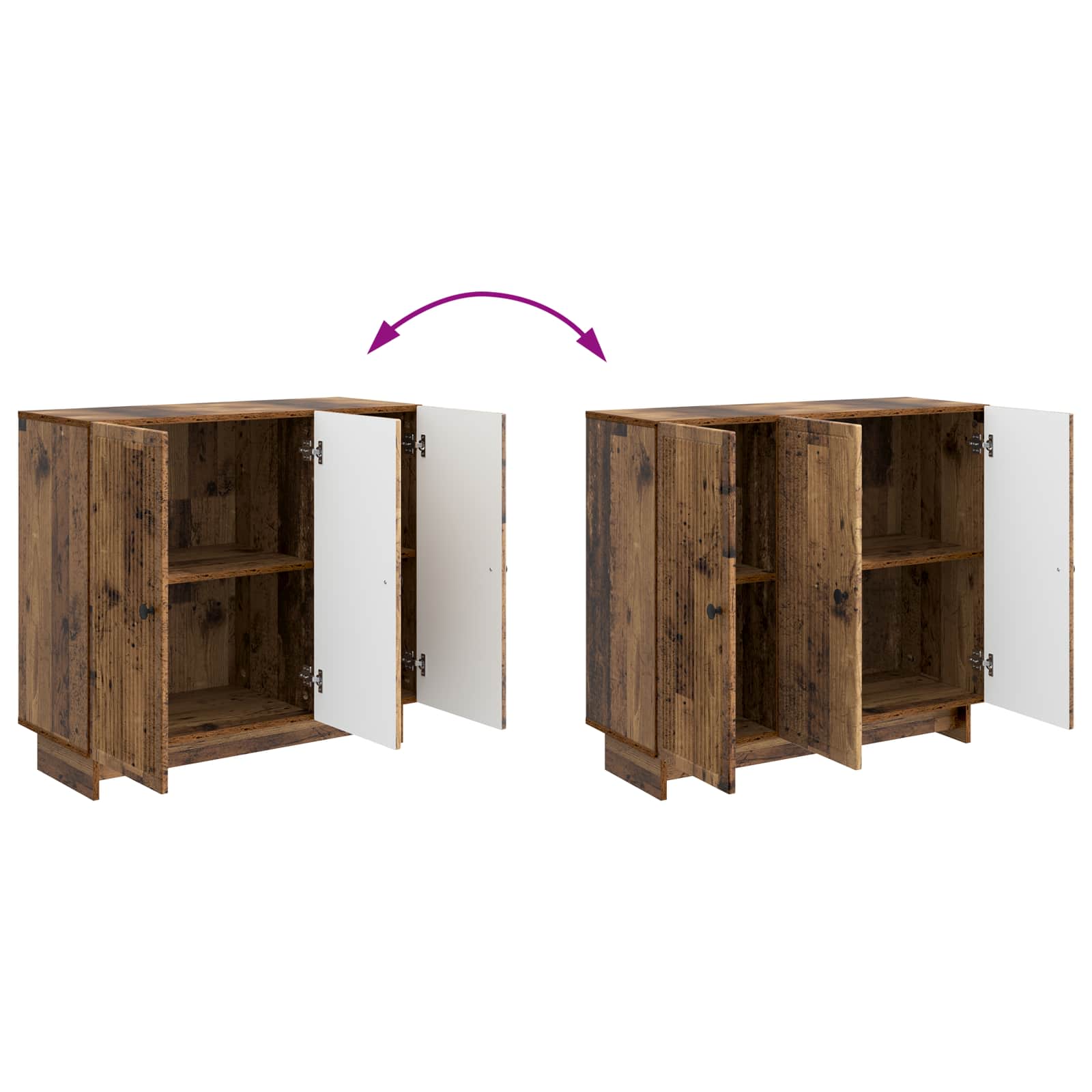 Kreveta Staro drvo 89 x 34,5 x 80 cm Konstruirano drvo