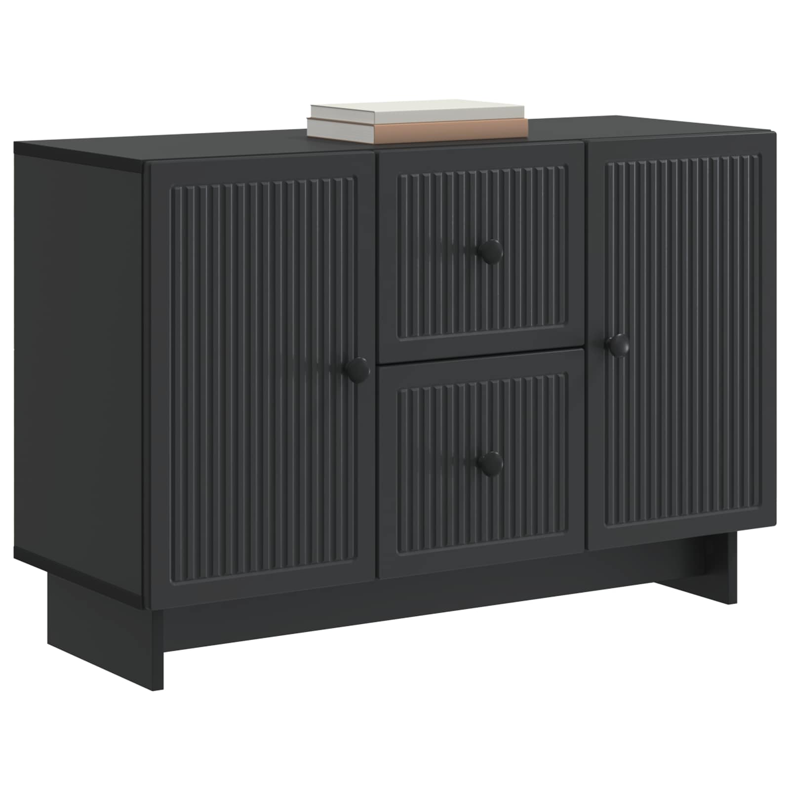 Kreveta s ladicama Crna 89 x 34,5 x 60 cm Konstruirano drvo