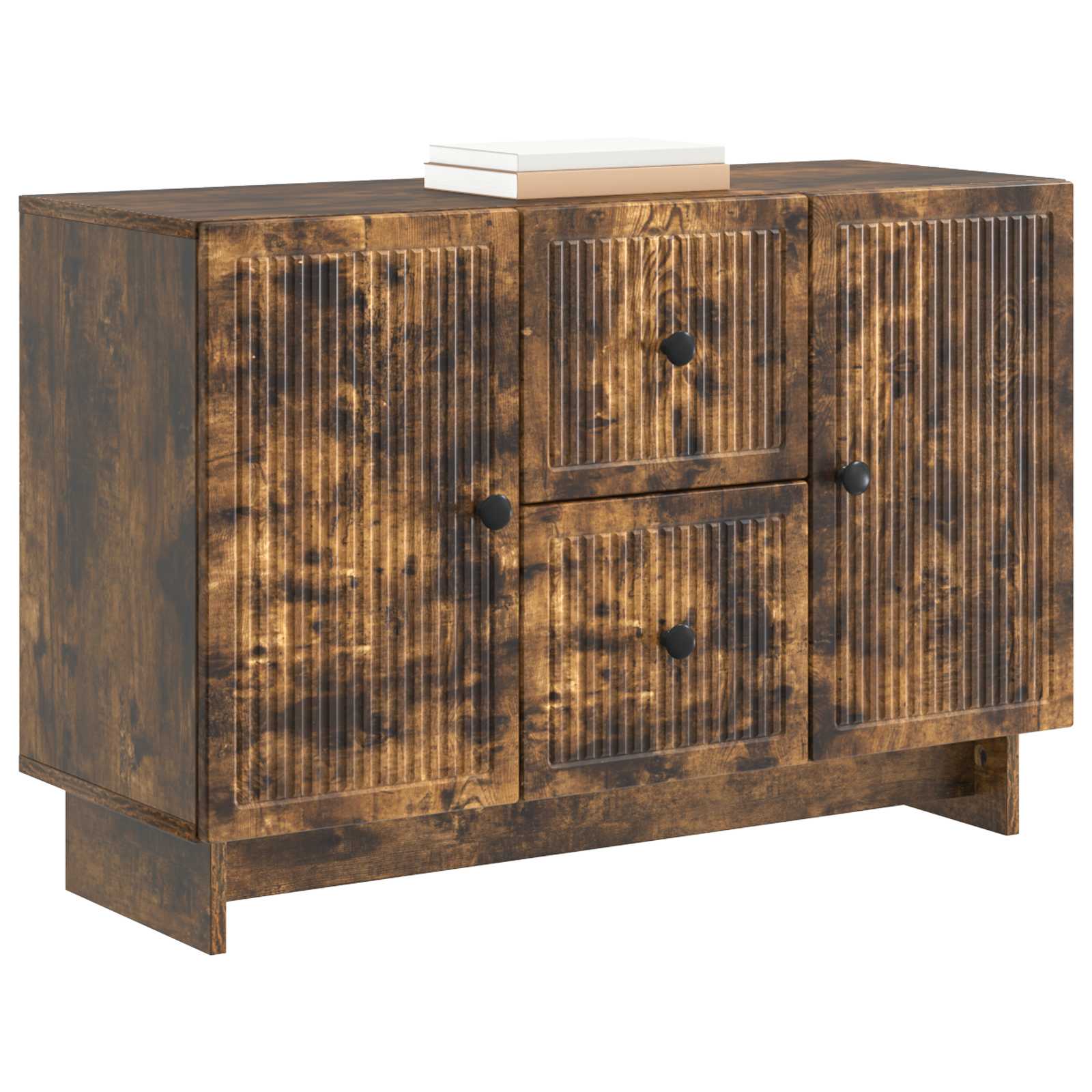 Kreveta Dimljeni hrast 89 x 34,5 x 60 cm Konstruirano drvo