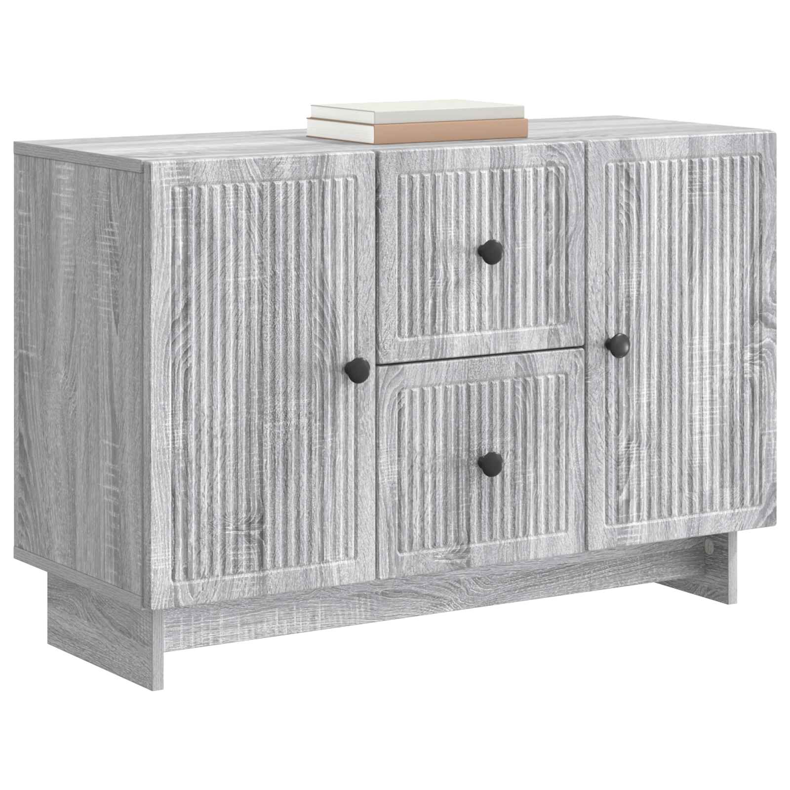 Kreveta Siva sonoma 89 x 34,5 x 60 cm Konstruirano drvo