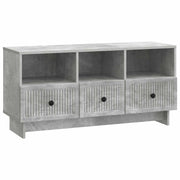 TV ormar Betonska siva 102 x 34,5 x 50 cm Konstruirano drvo