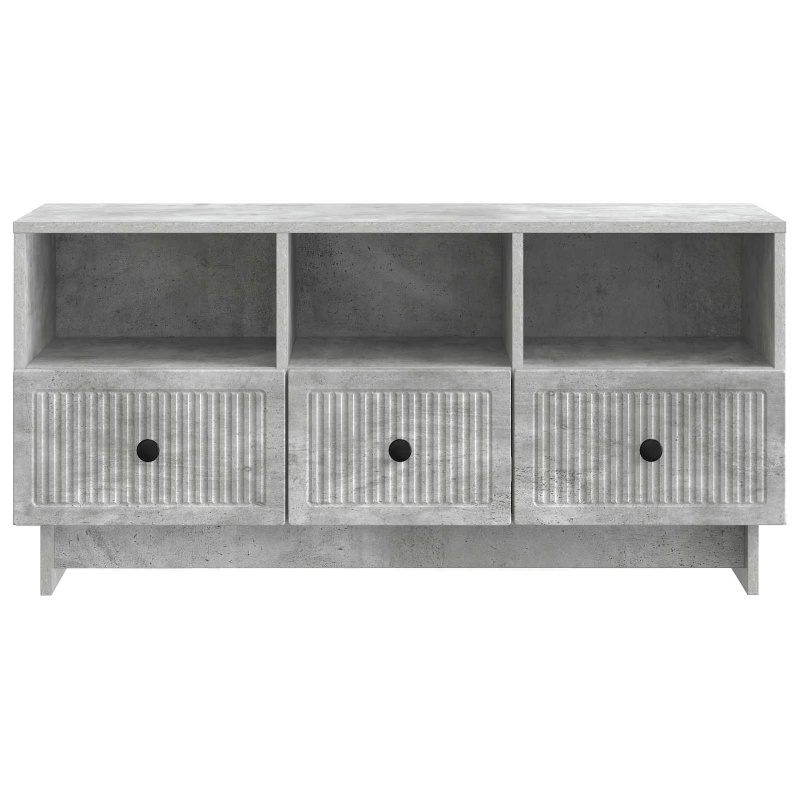 TV ormar Betonska siva 102 x 34,5 x 50 cm Konstruirano drvo
