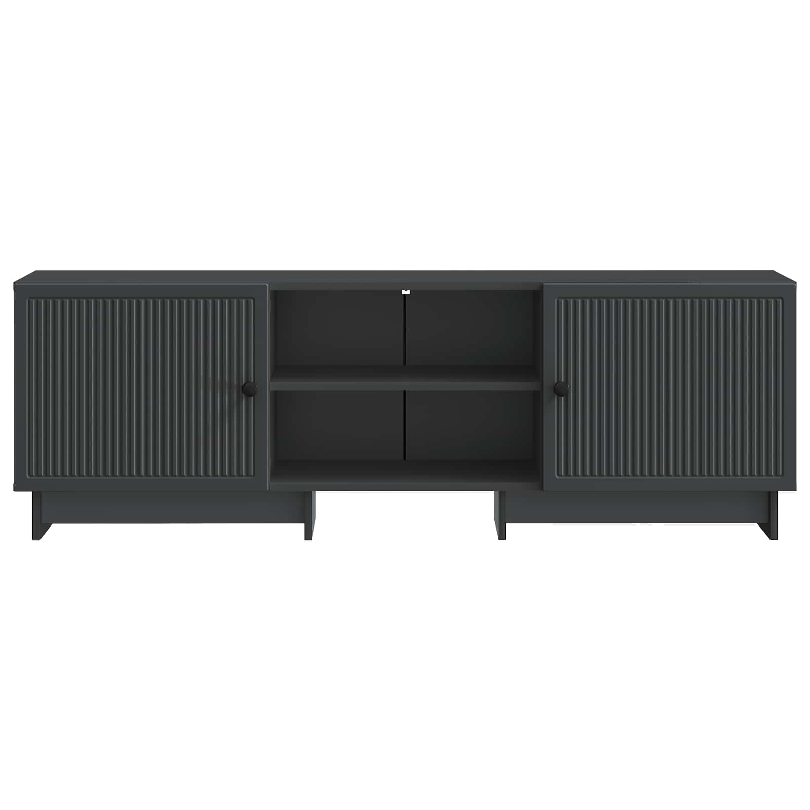 TV ormar Crna 150 x 31 x 50 cm Konstrukcijsko drvo