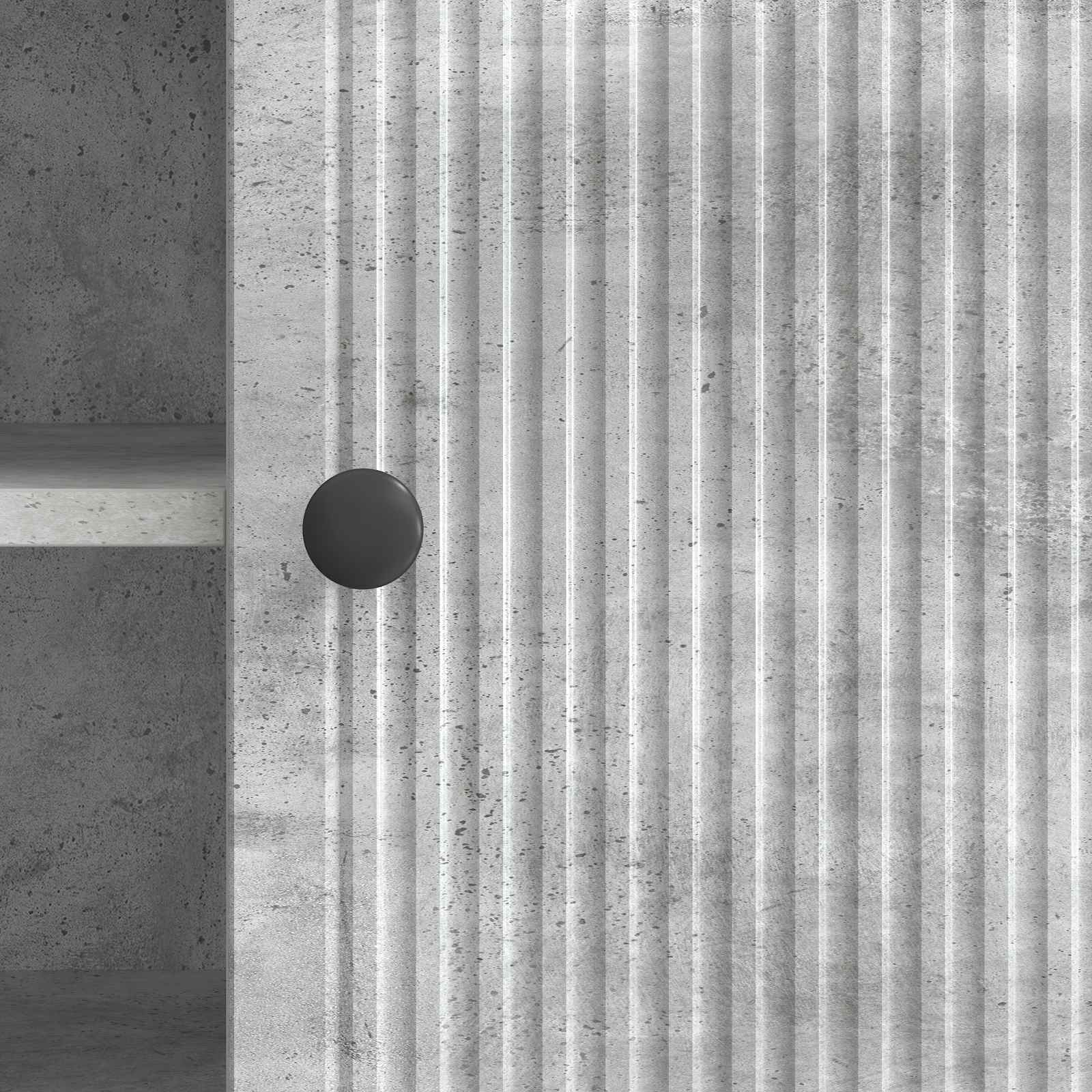 TV ormar 102 x 34,5 x 50 cm Betonska siva Konstruirano drvo
