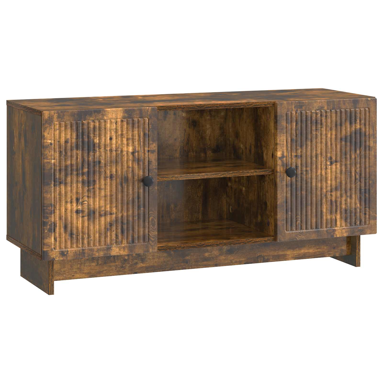 TV ormar 102 x 34,5 x 50 cm Dimljeni hrast Konstruirano drvo