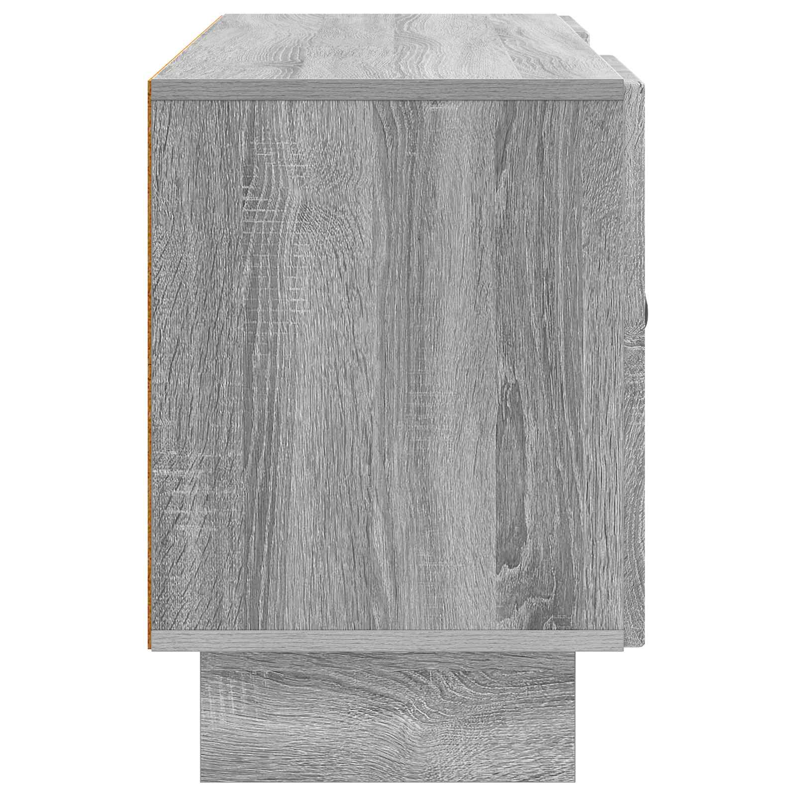 TV ormar 102 x 34,5 x 50 cm Siva Sonoma Konstruirano drvo