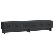 TV ormar s ladicama Crna 147 x 34,5 x 30 cm Konstruirano drvo