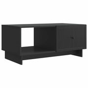 Kava Stol Crna 90 x 50 x 40 cm Konstruirano drvo