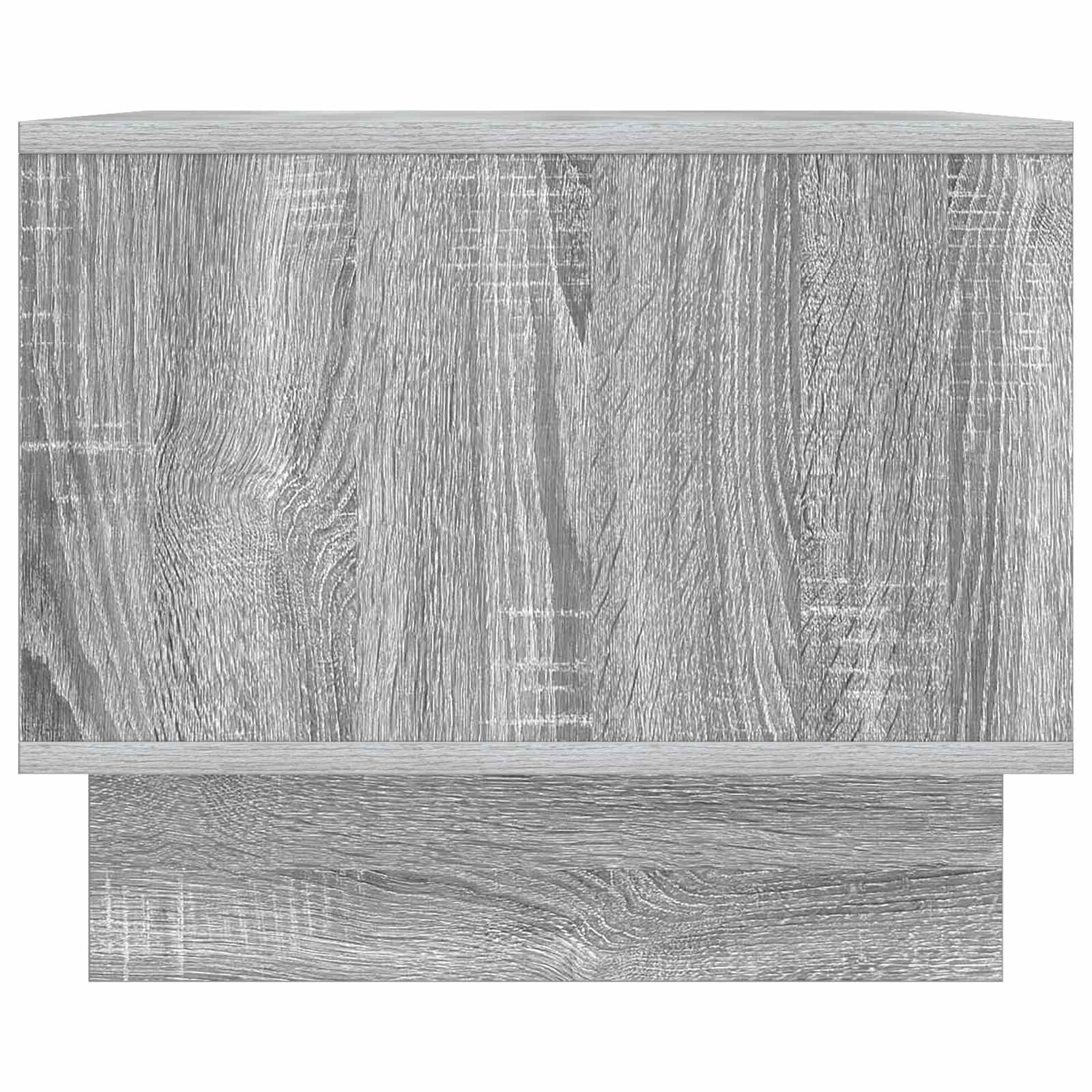 Kava Stol Siva sonoma 90 x 50 x 40 cm Konstruirano drvo