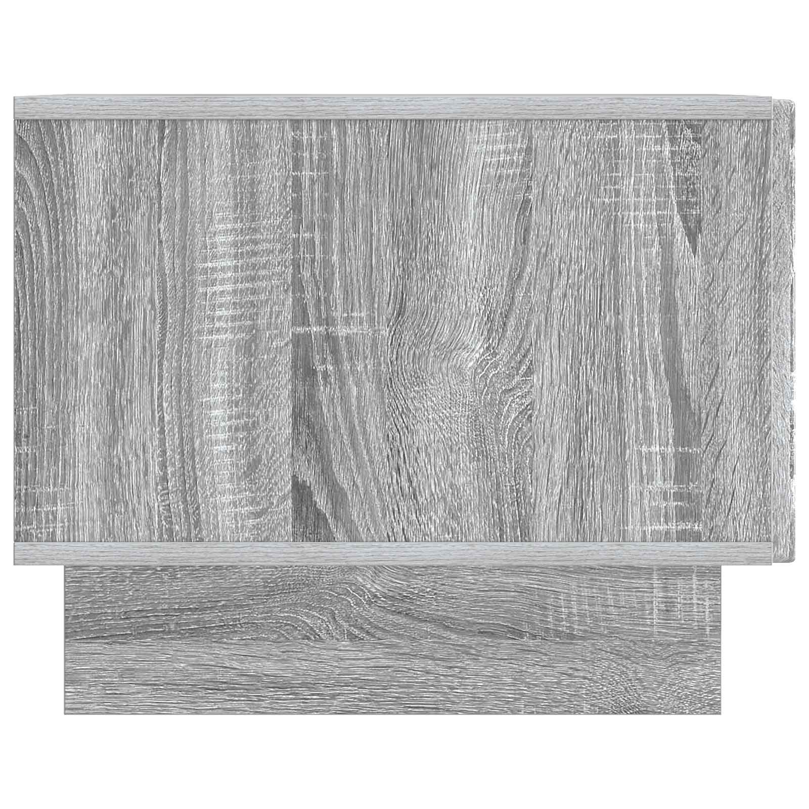 Kava Stol Siva sonoma 49 x 50 x 40 cm Konstruirano drvo