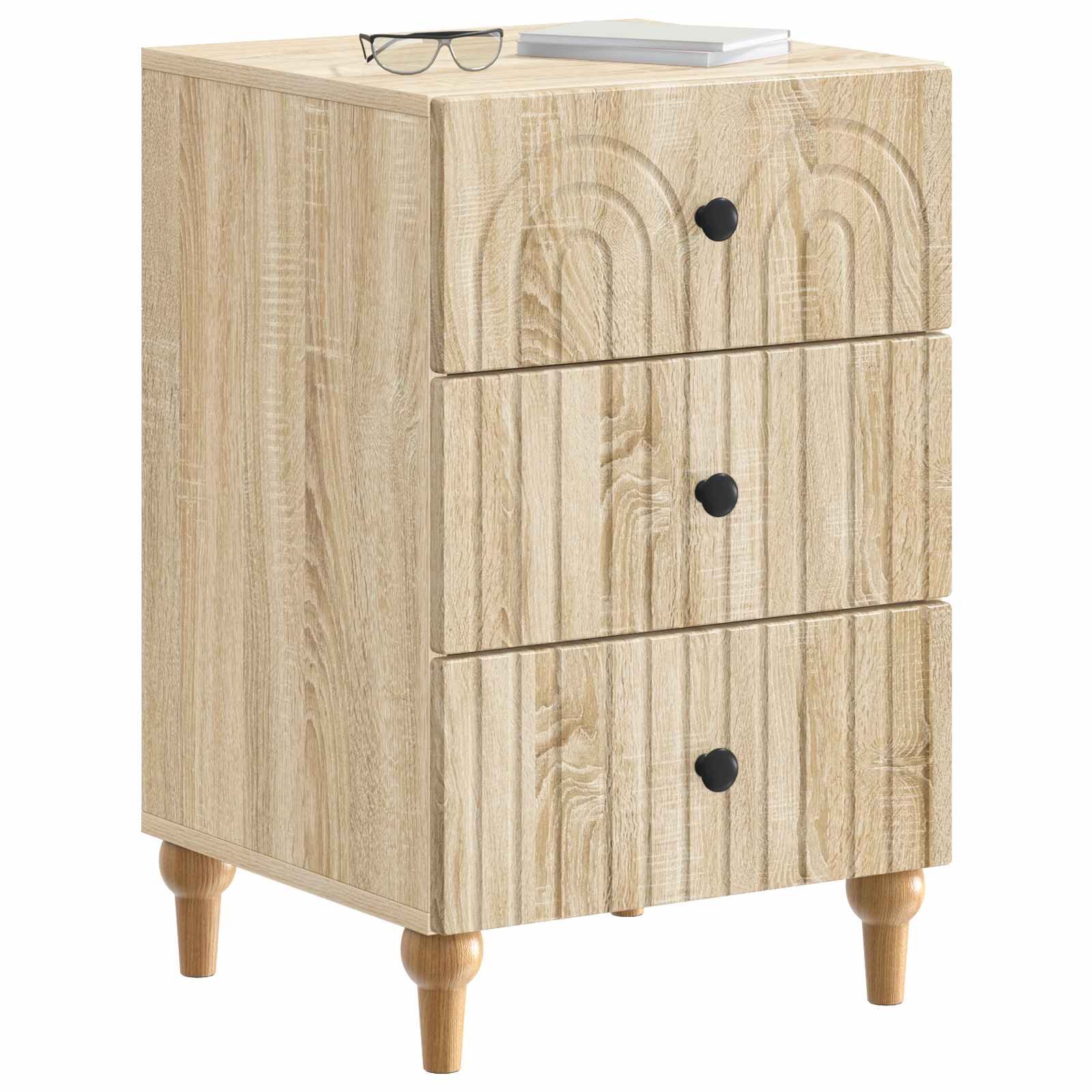 Noćni ormar Hrast sonoma 43x 41 x 66,5 cm Konstruirano drvo