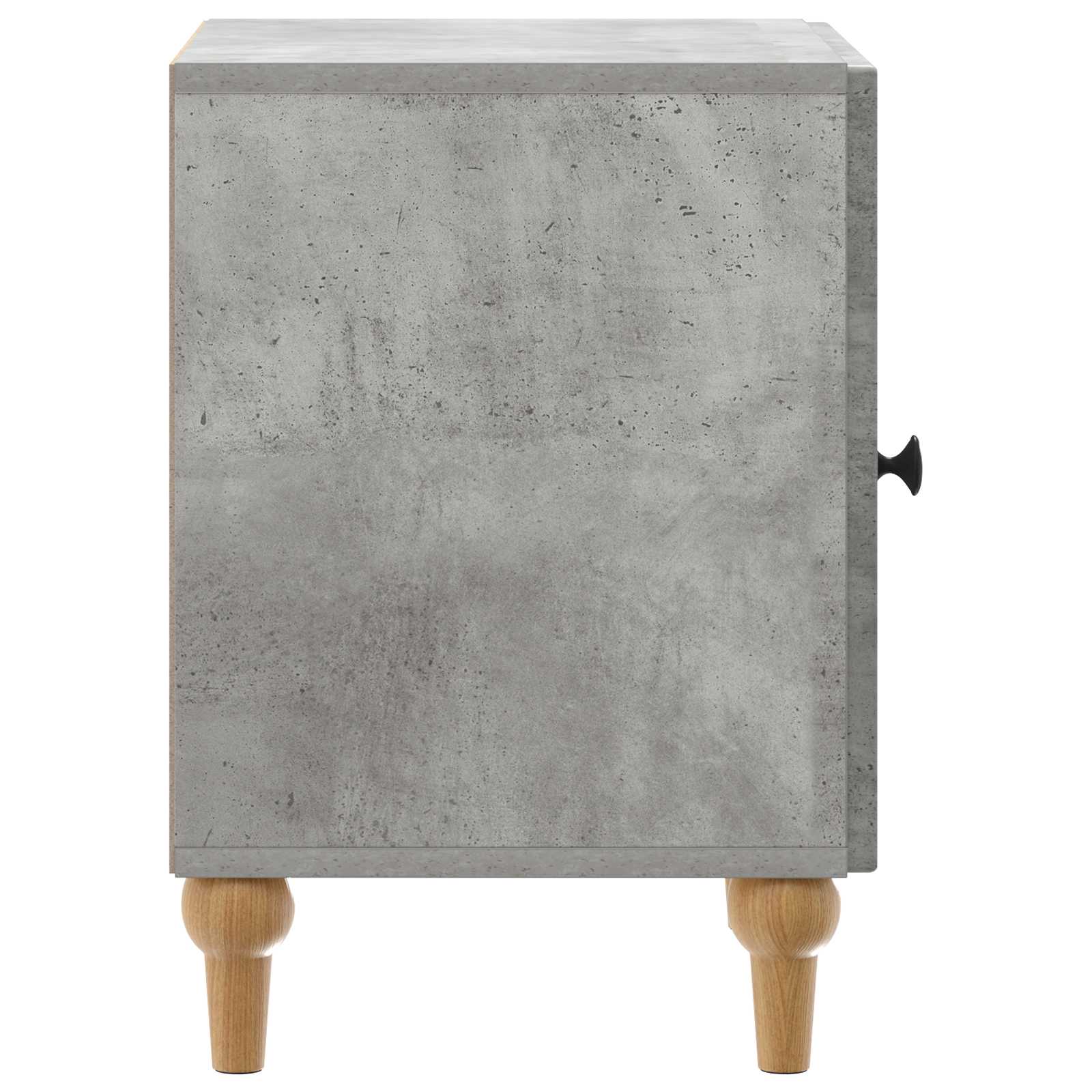 Noćni ormar 2 pcs Betonska siva 43 x 34,5 x 50 cm