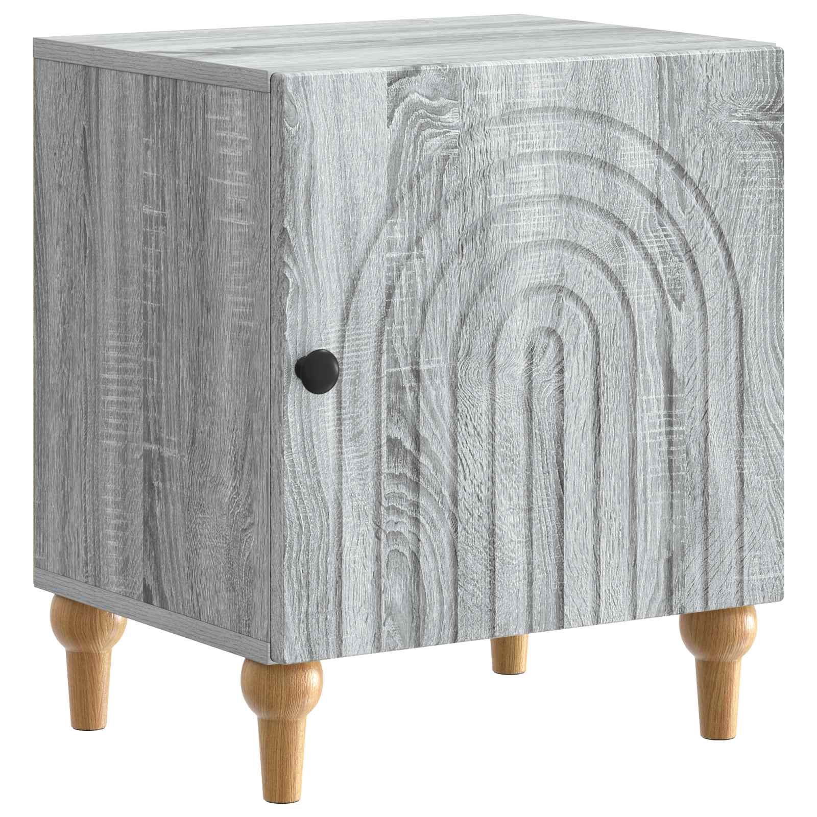 Noćni ormar Siva sonoma 43 x 34,5 x 50 cm Konstruirano drvo