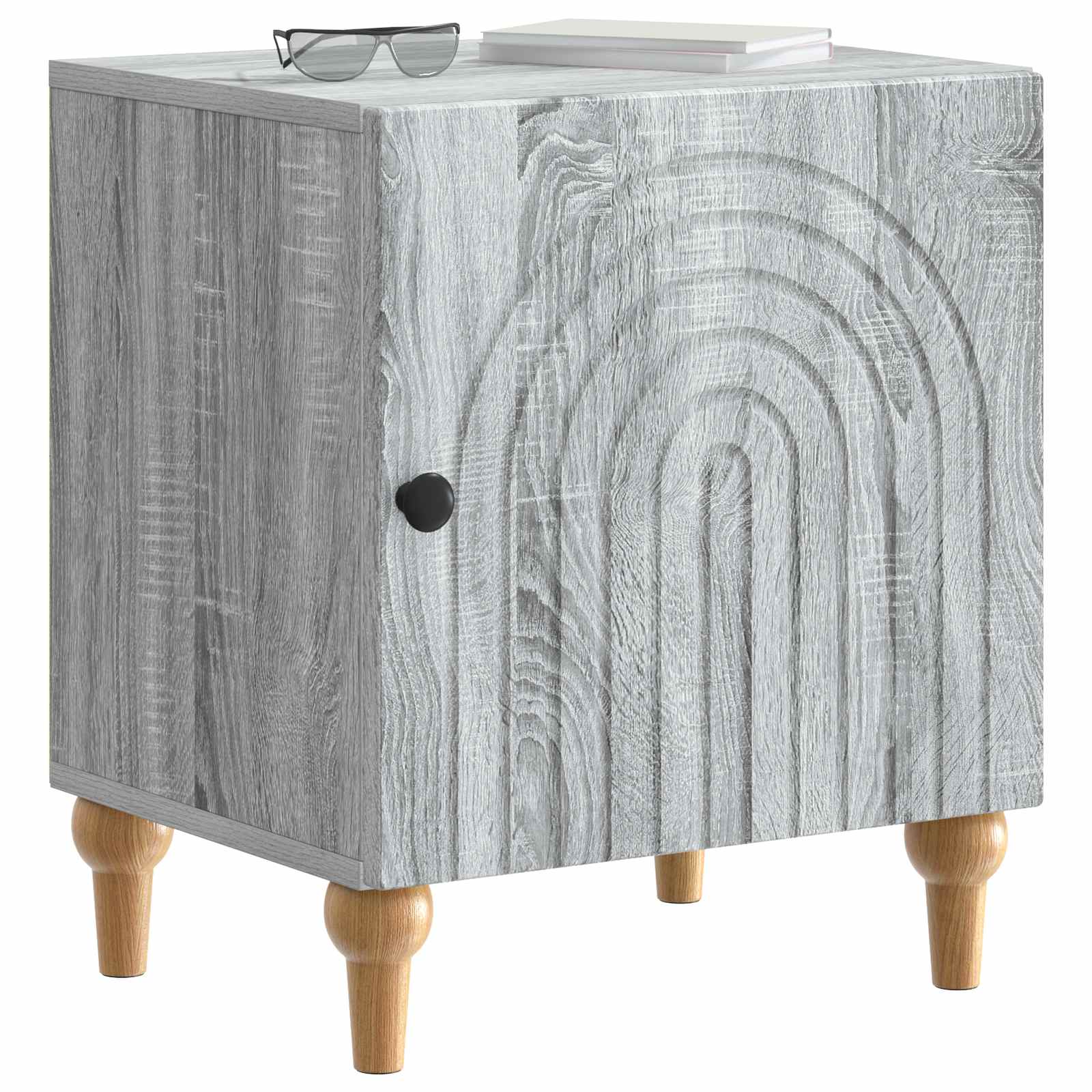 Noćni ormar Siva sonoma 43 x 34,5 x 50 cm Konstruirano drvo