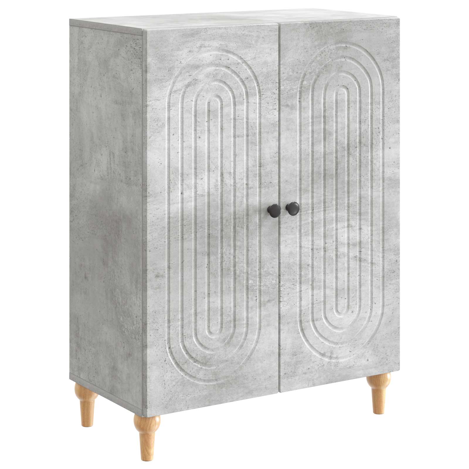 Kreveta Betonska siva 66 x 34,5 x 90 cm Konstruirano drvo