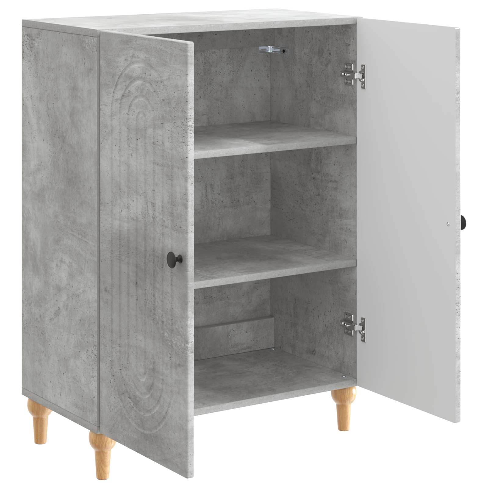 Kreveta Betonska siva 66 x 34,5 x 90 cm Konstruirano drvo