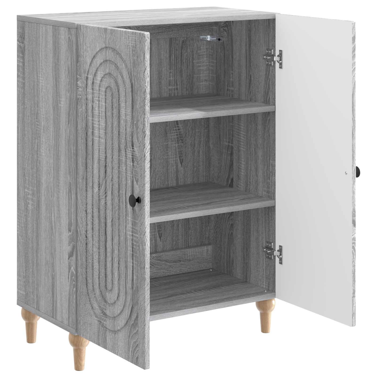 Kreveta Siva sonoma 66 x 34,5 x 90 cm Konstruirano drvo