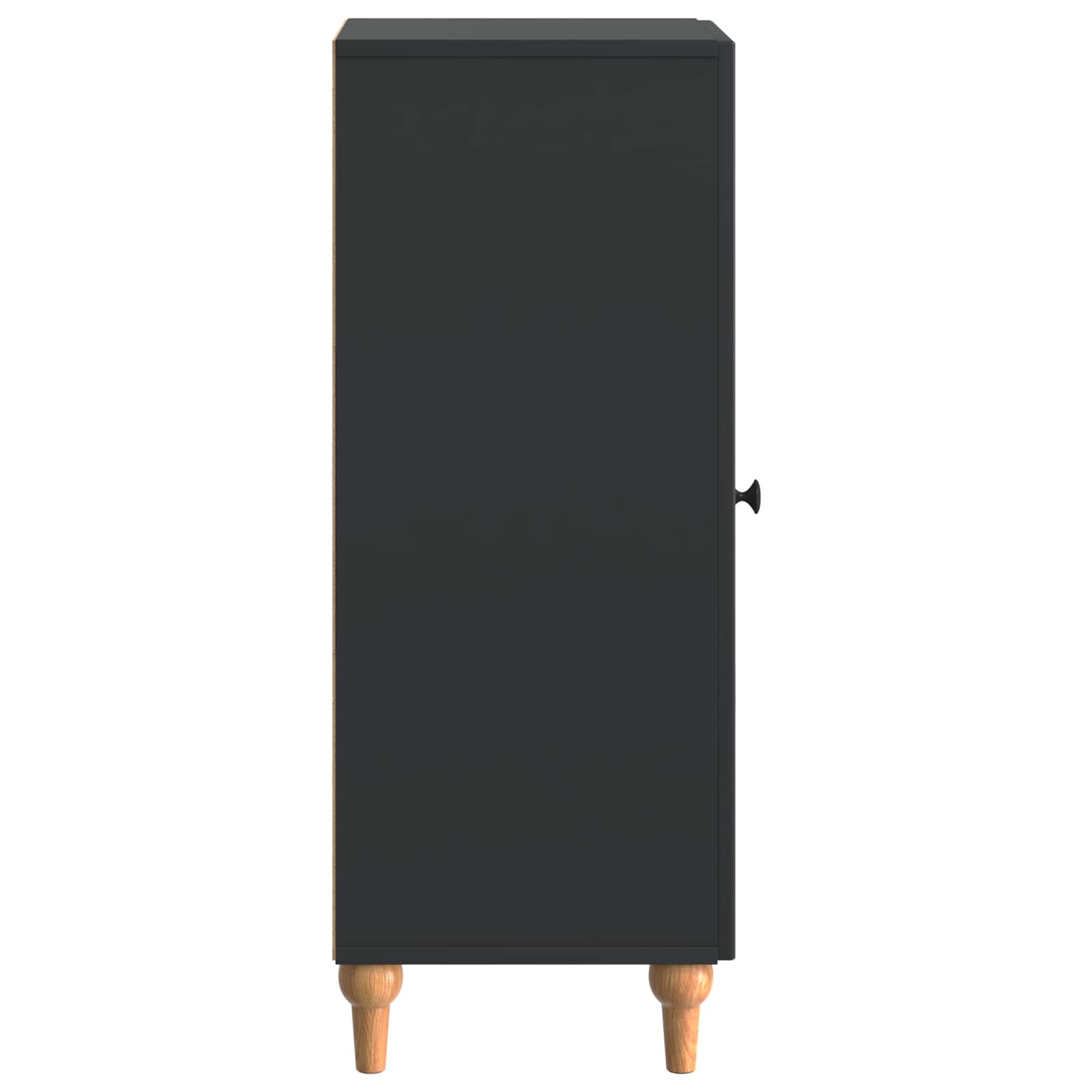 Kreveta Crna 33 x 34,5 x 90 cm Konstruirano drvo