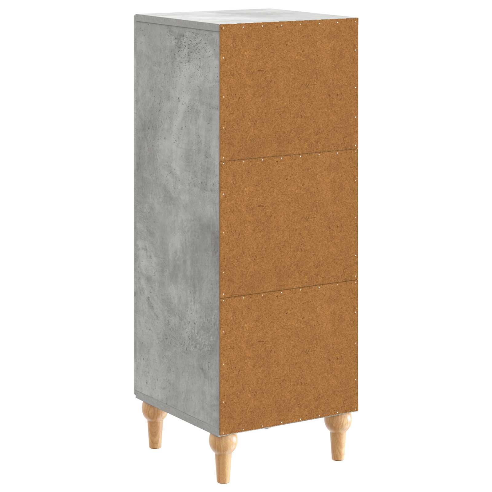 Kreveta Betonska siva 33 x 34,5 x 90 cm Konstruirano drvo