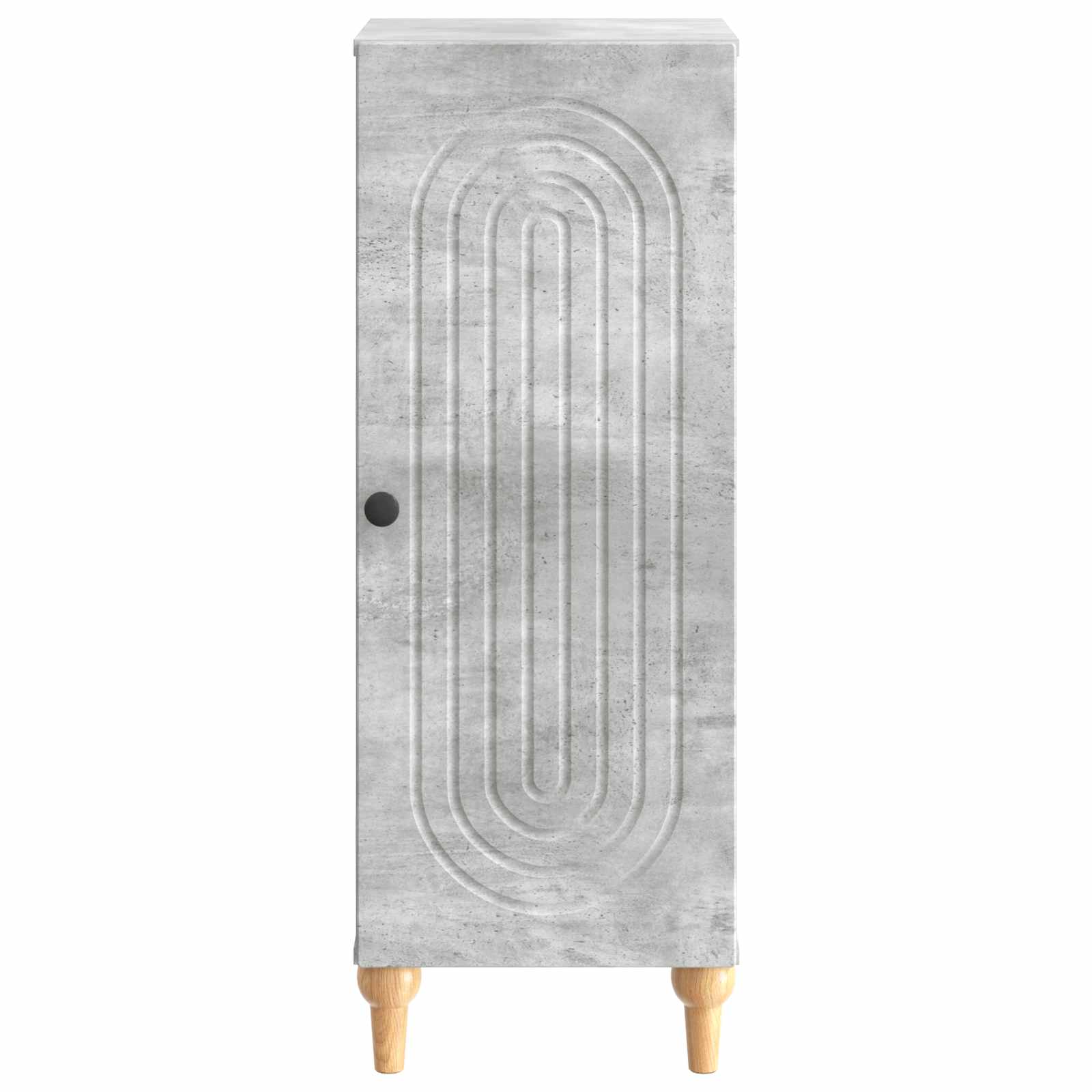 Kreveta Betonska siva 33 x 34,5 x 90 cm Konstruirano drvo