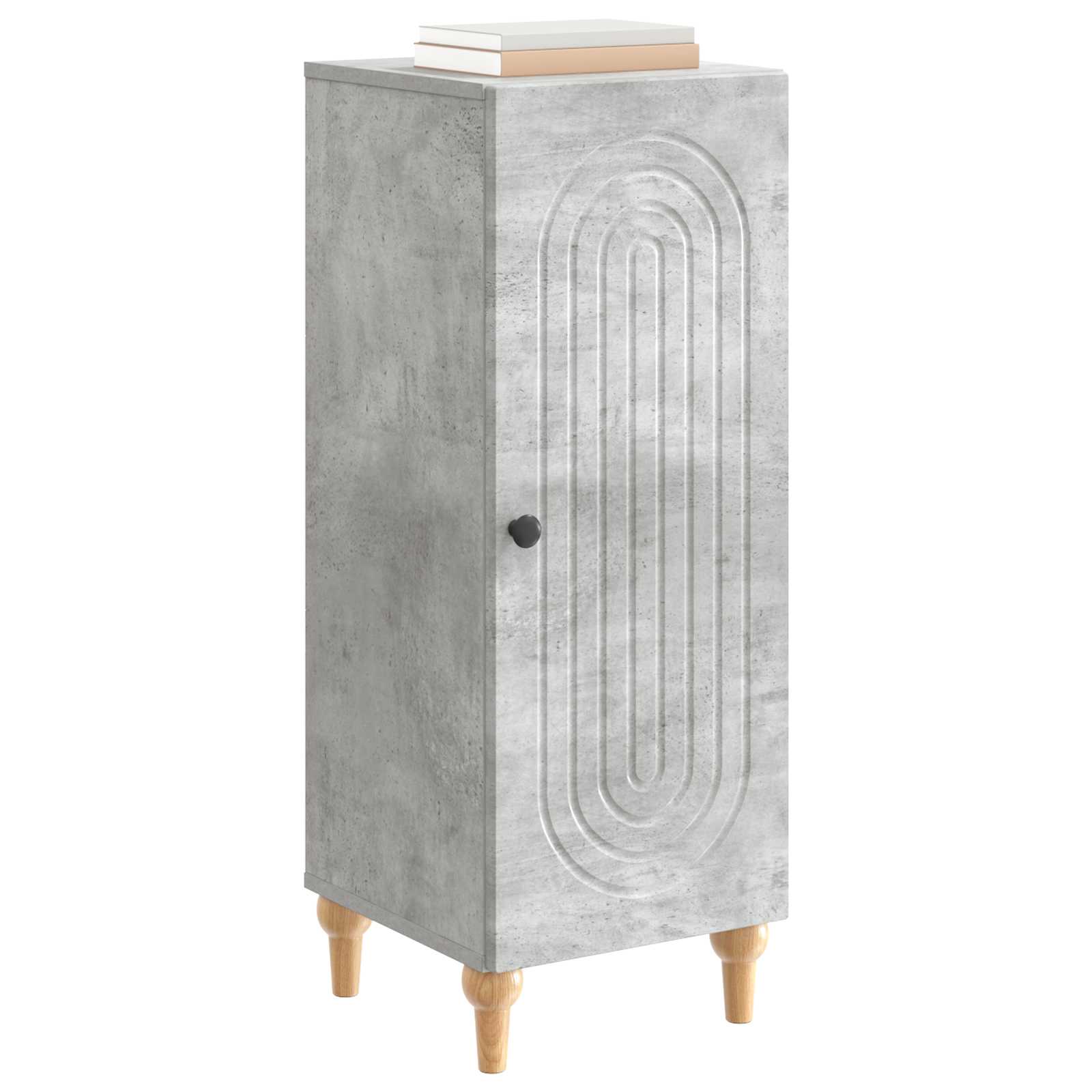 Kreveta Betonska siva 33 x 34,5 x 90 cm Konstruirano drvo