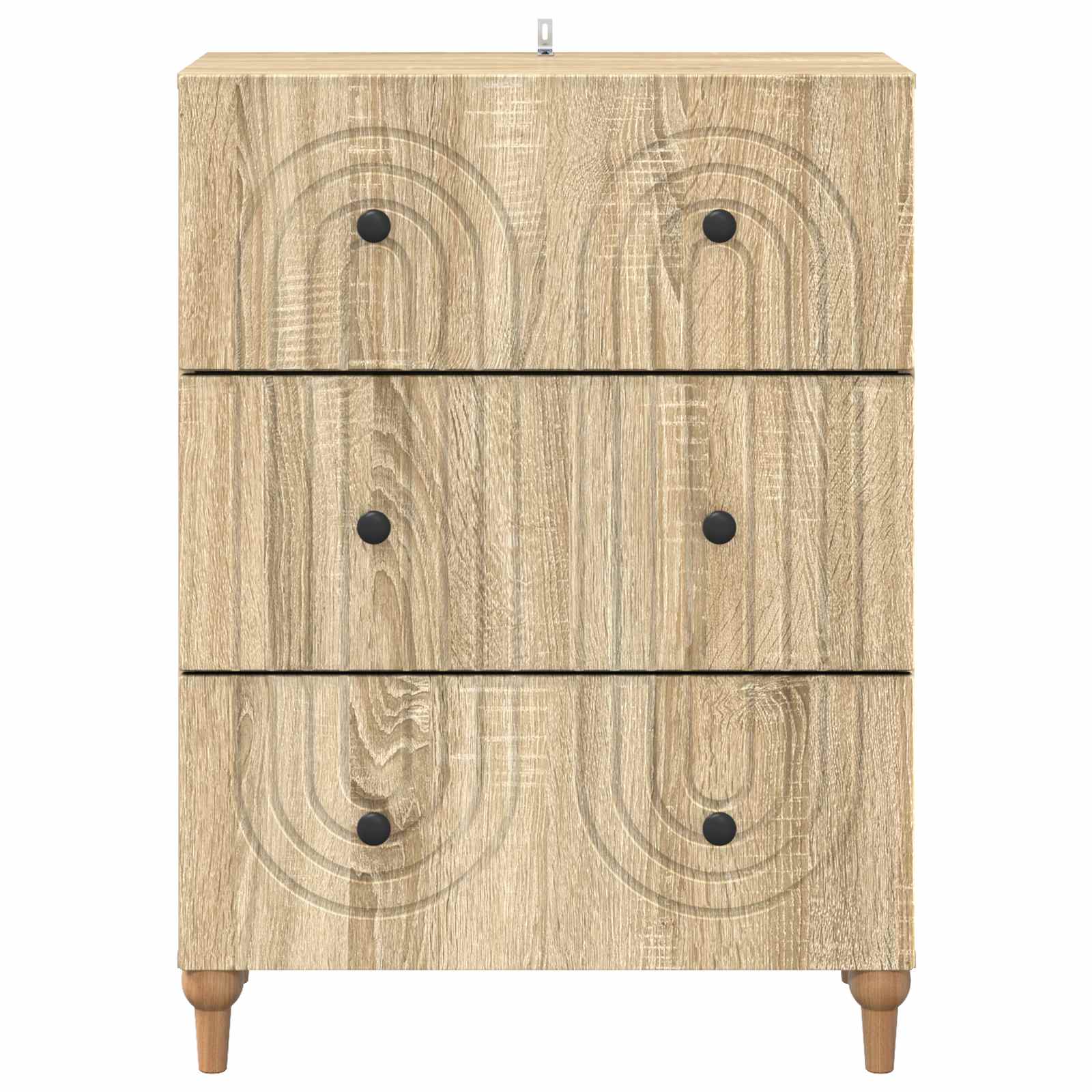 Ormar s ladicama Hrast sonoma 66 x 34,5 x 90 cm