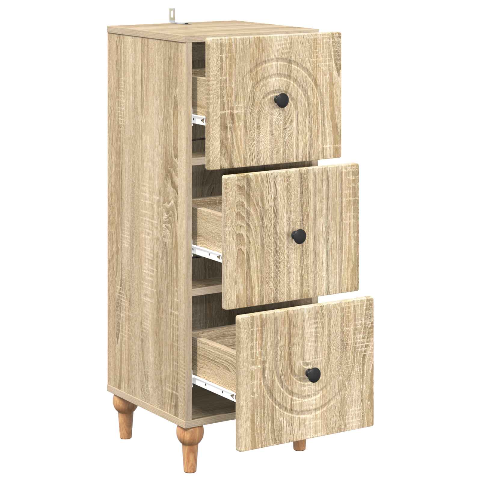 Ormar s ladicama Hrast sonoma 33 x 34,5 x 90 cm