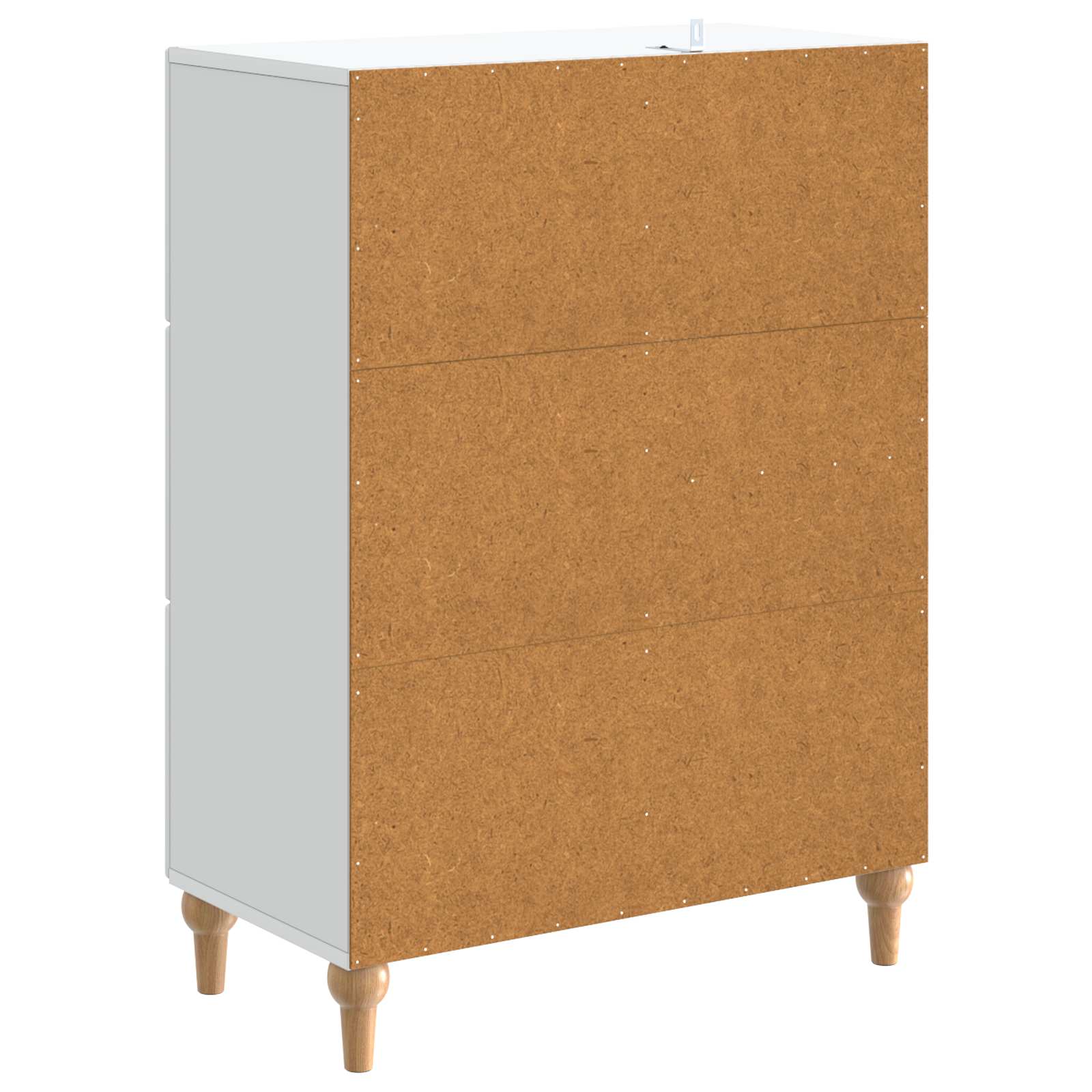 Kreveta s ladicama Bijela 66 x 34,5 x 90 cm Konstruirano drvo
