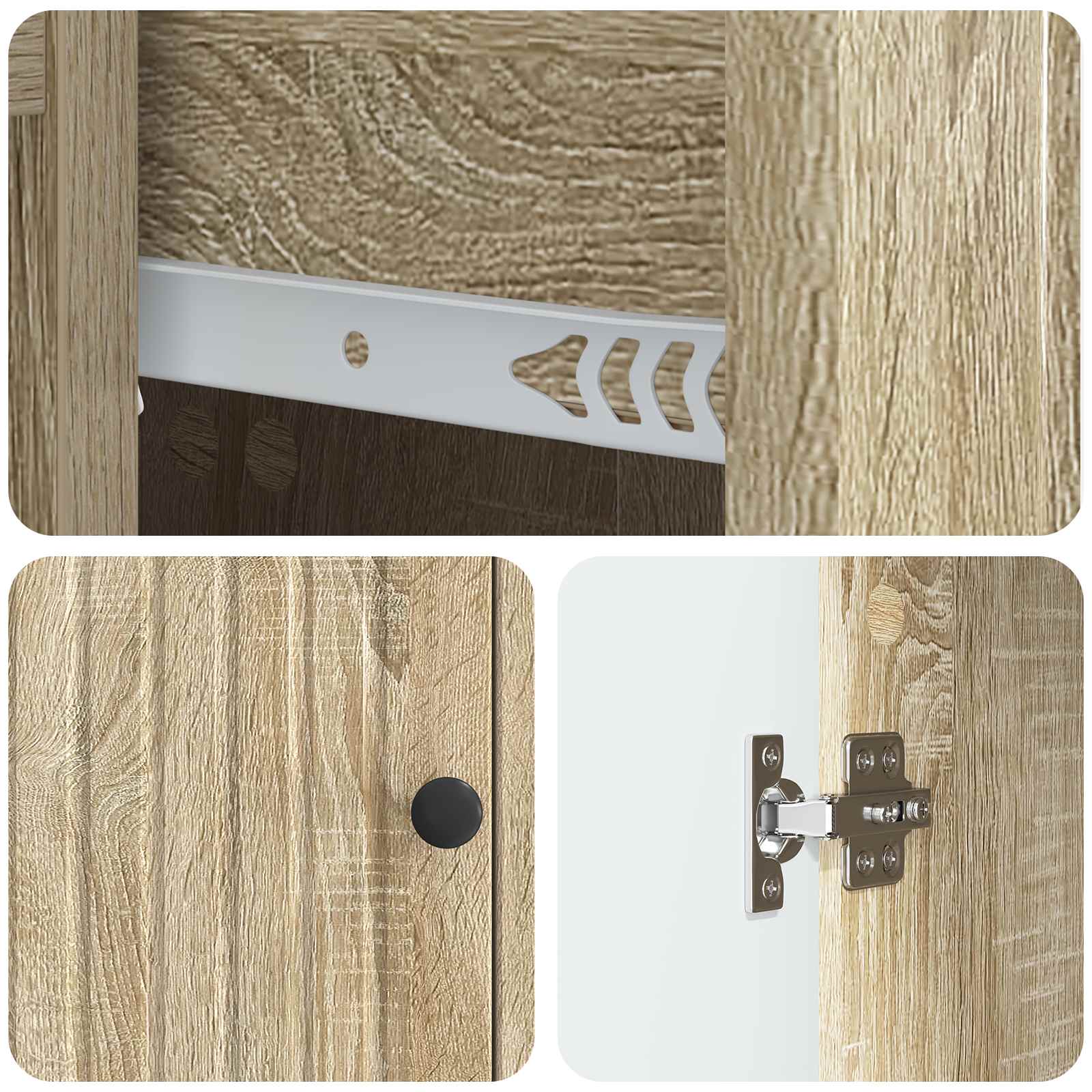 Kreveta Hrast sonoma 66 x 34,5 x 90 cm Konstruirano drvo