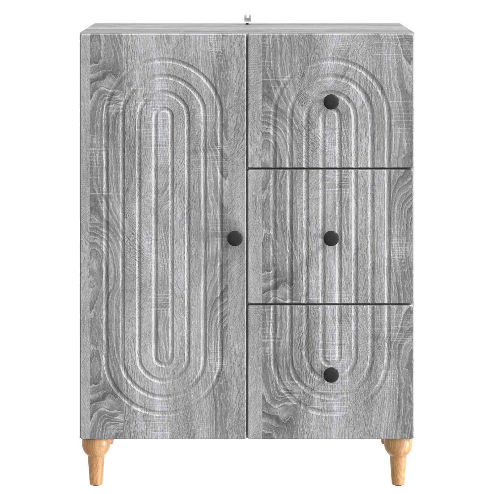 Kreveta Siva sonoma 66 x 34,5 x 90 cm Konstruirano drvo
